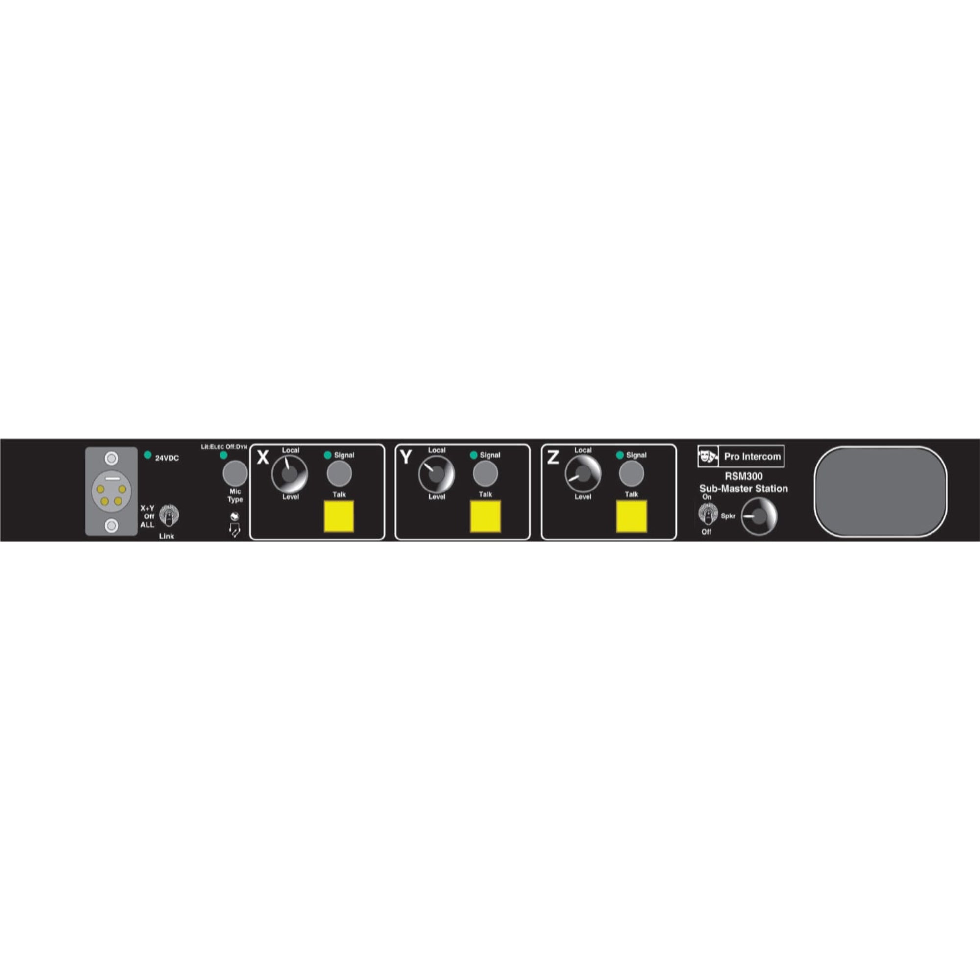 Pro Intercom RSM300 Remote Sub-Master