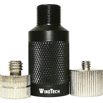 WindTech PPA-02 Painter's Extension Pole Adapters (5/8"-27, 3/8"-16, and 1/4"-20)