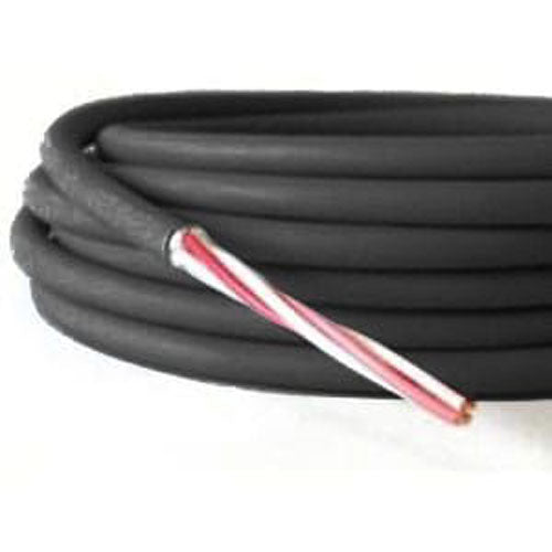 Canare 4S8 Star Quad Speaker Cable, 16AWG (Black, By the Foot