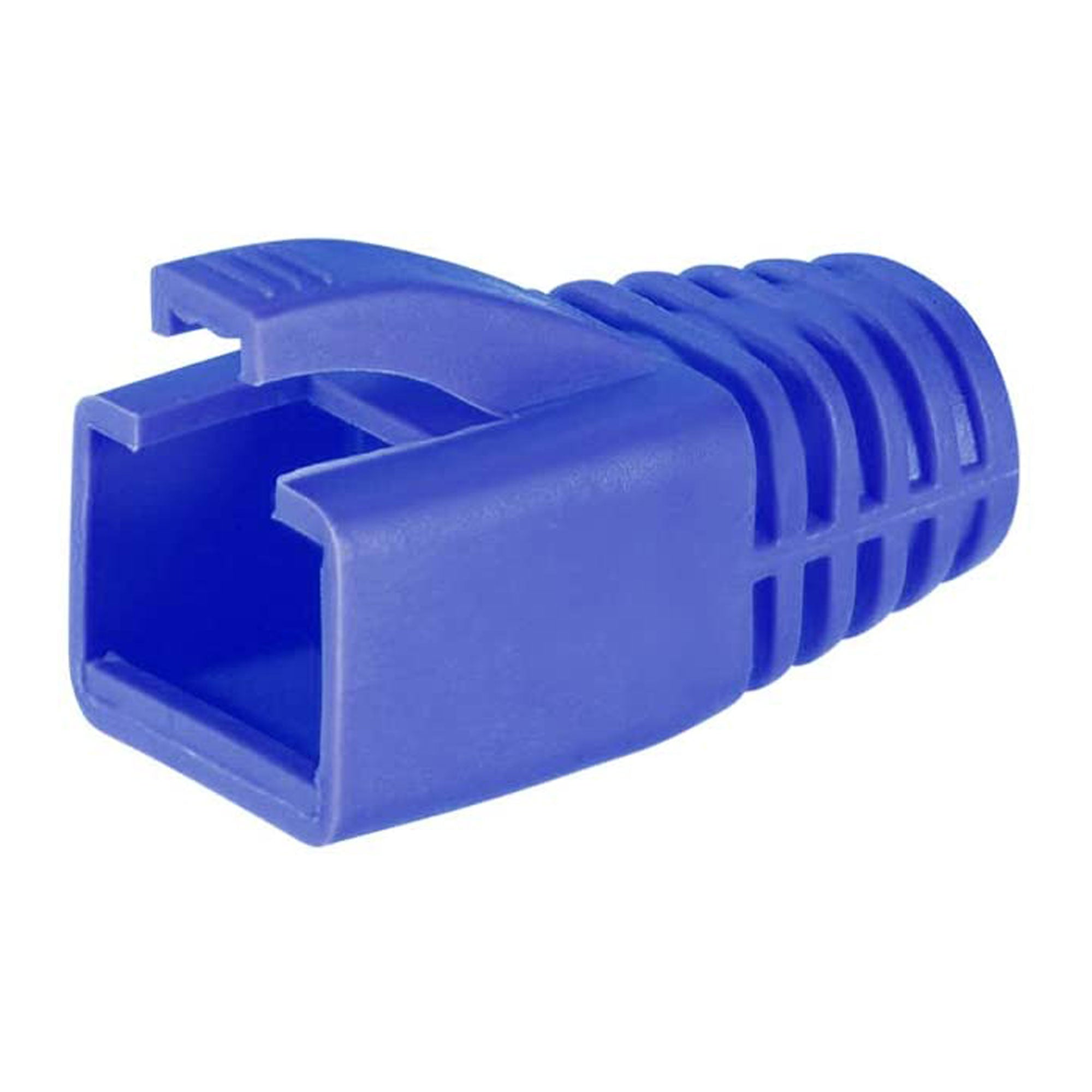 Performance Audio RJ45 CAT6, CAT7 Ethernet Network Cable Strain Relief Boot (8.5mm, Blue)