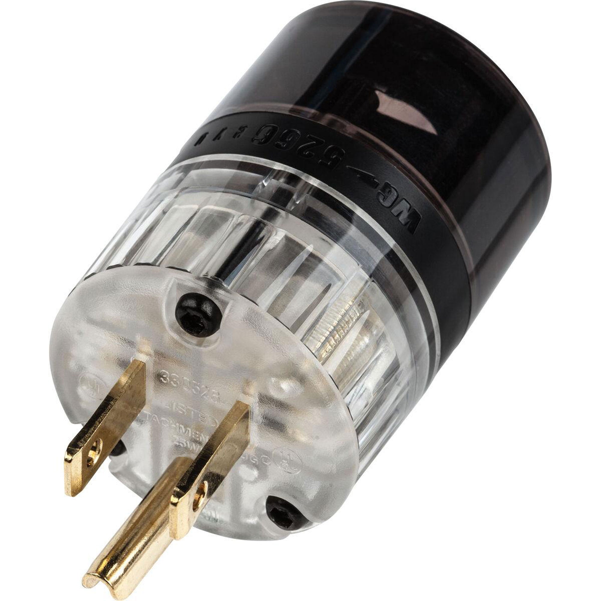 Wattgate 5266 evo Standard Edison AC Power Connector (Clear/Smoke)