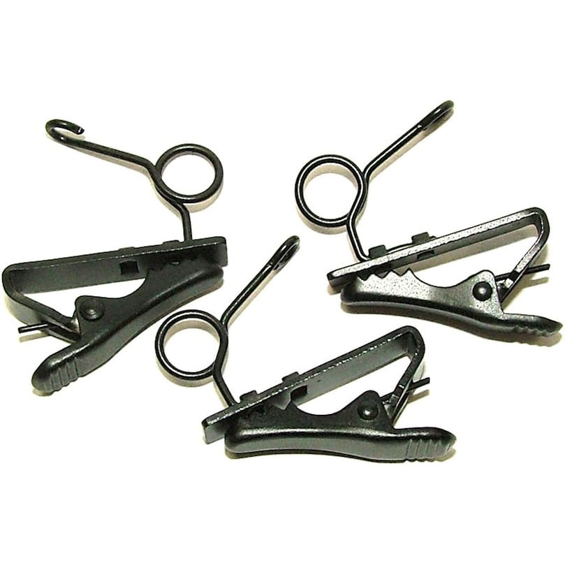WindTech TC-11 Lapel Mic Tie Clips (3 Pack)