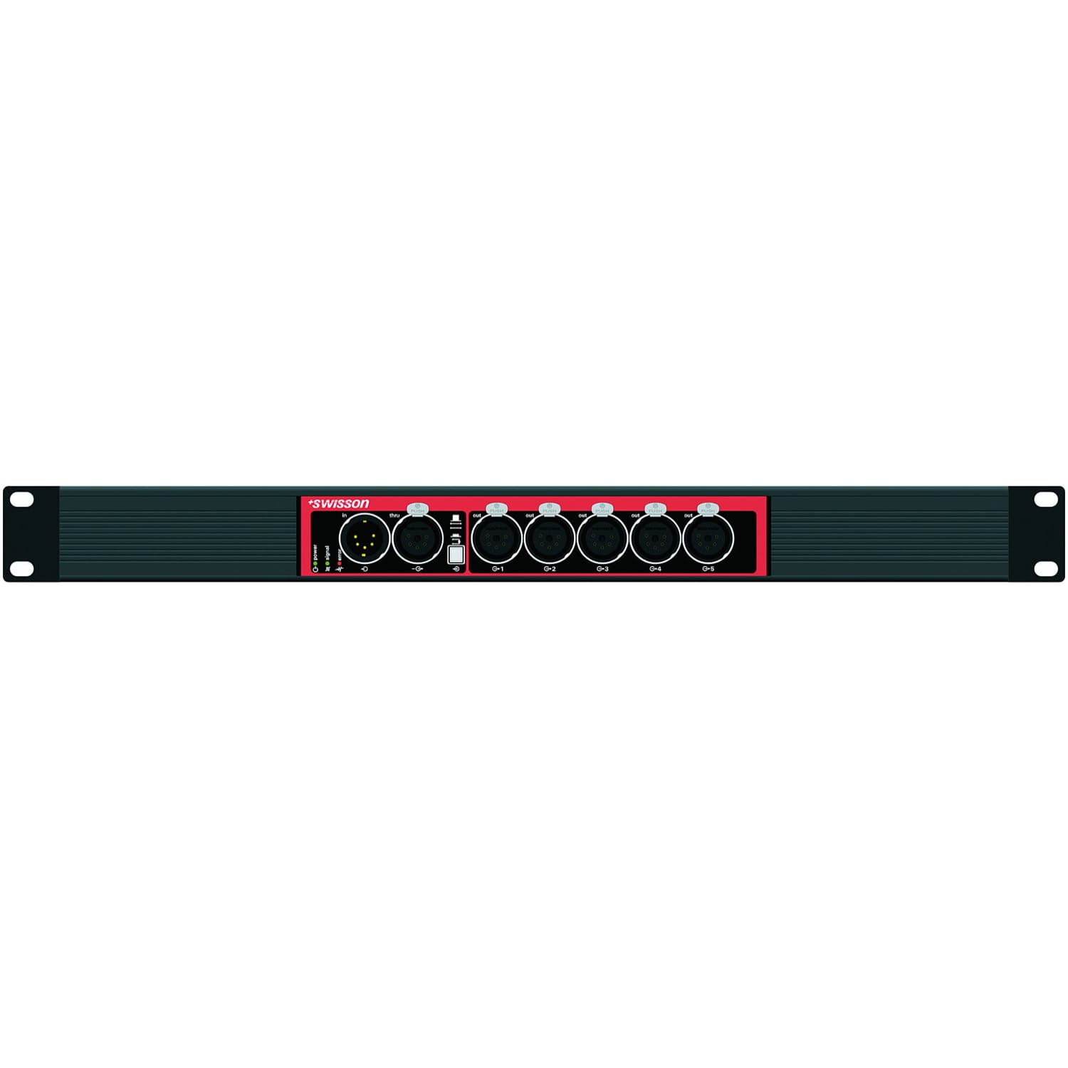 Swisson XSP-5R-US DMX Splitter (Single Rack)
