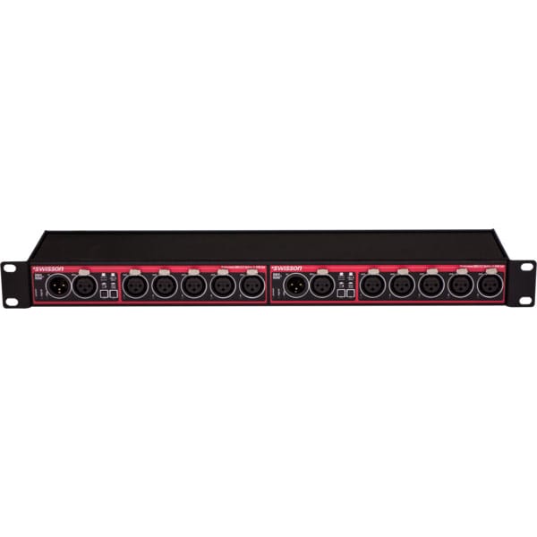 Swisson XSR-5R-5R-US RDM & DMX Splitter (Double Rack)