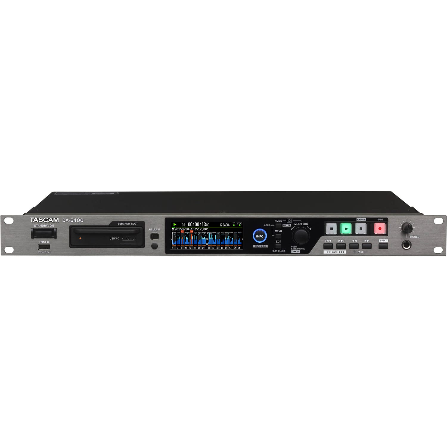 Tascam DA-6400 Series 64-Channel Digital Multitrack Recorder
