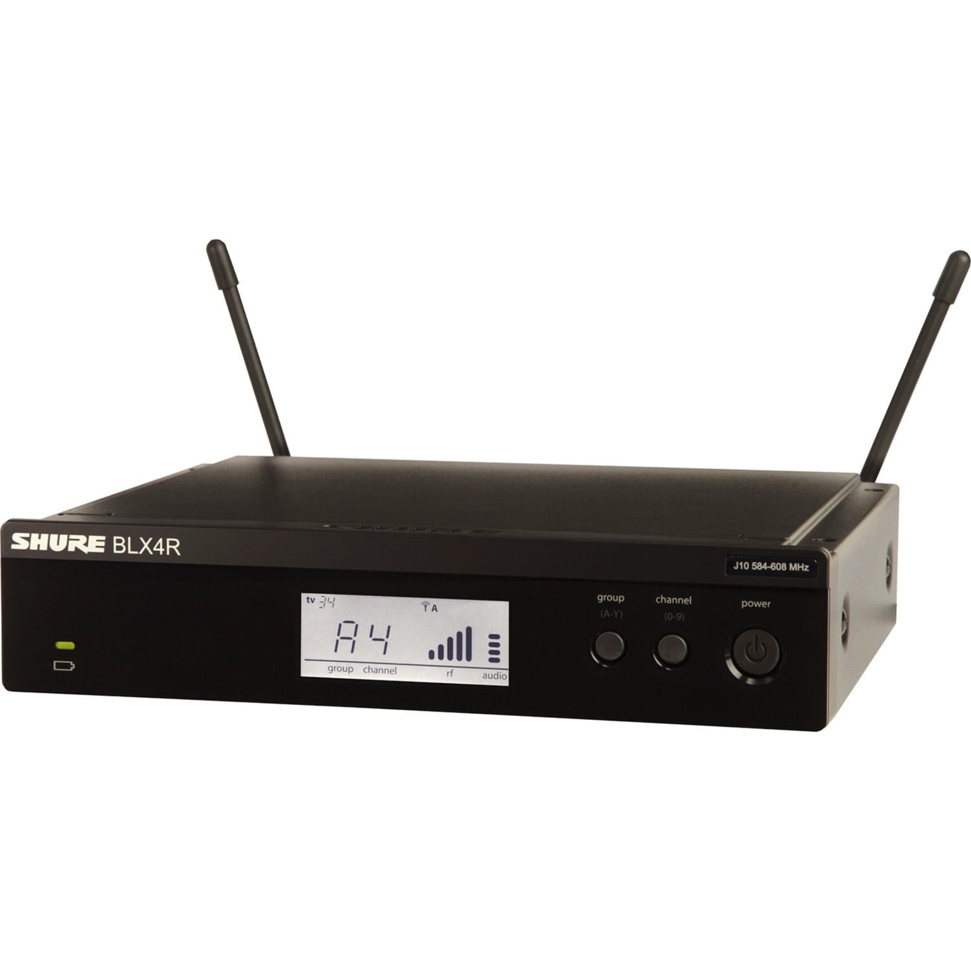 Shure BLX4R Single-Channel Rackmount Wireless Receiver (H11: 572-596 MHz)