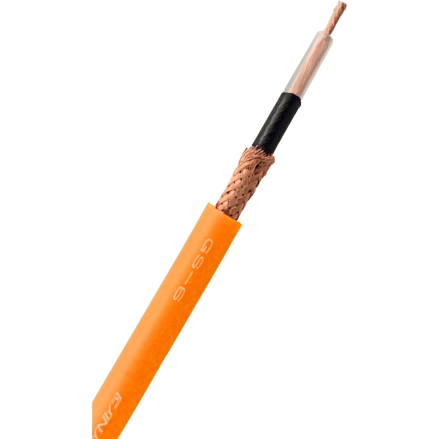 Canare GS-6 OFC Guitar, Keyboard and Instrument Cable (Orange, 656'/200m)