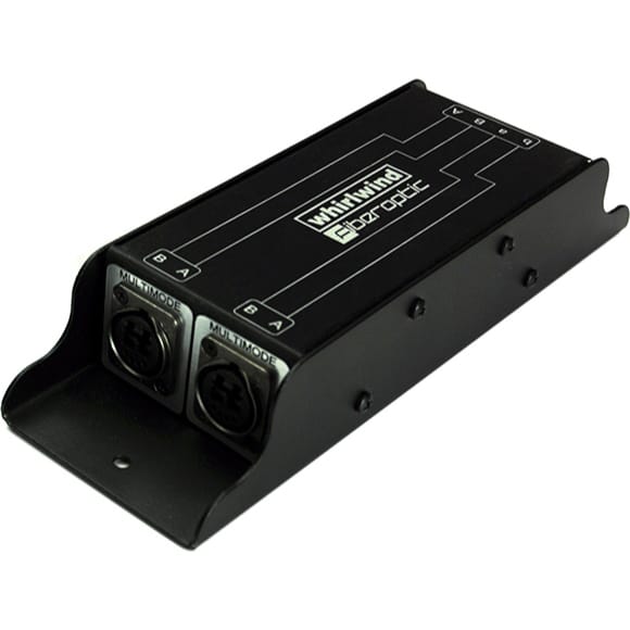 Whirlwind OBS1OQ4SC Singlemode Fiber Optic Adapter; NO4FDWA to 2 SC Duplex