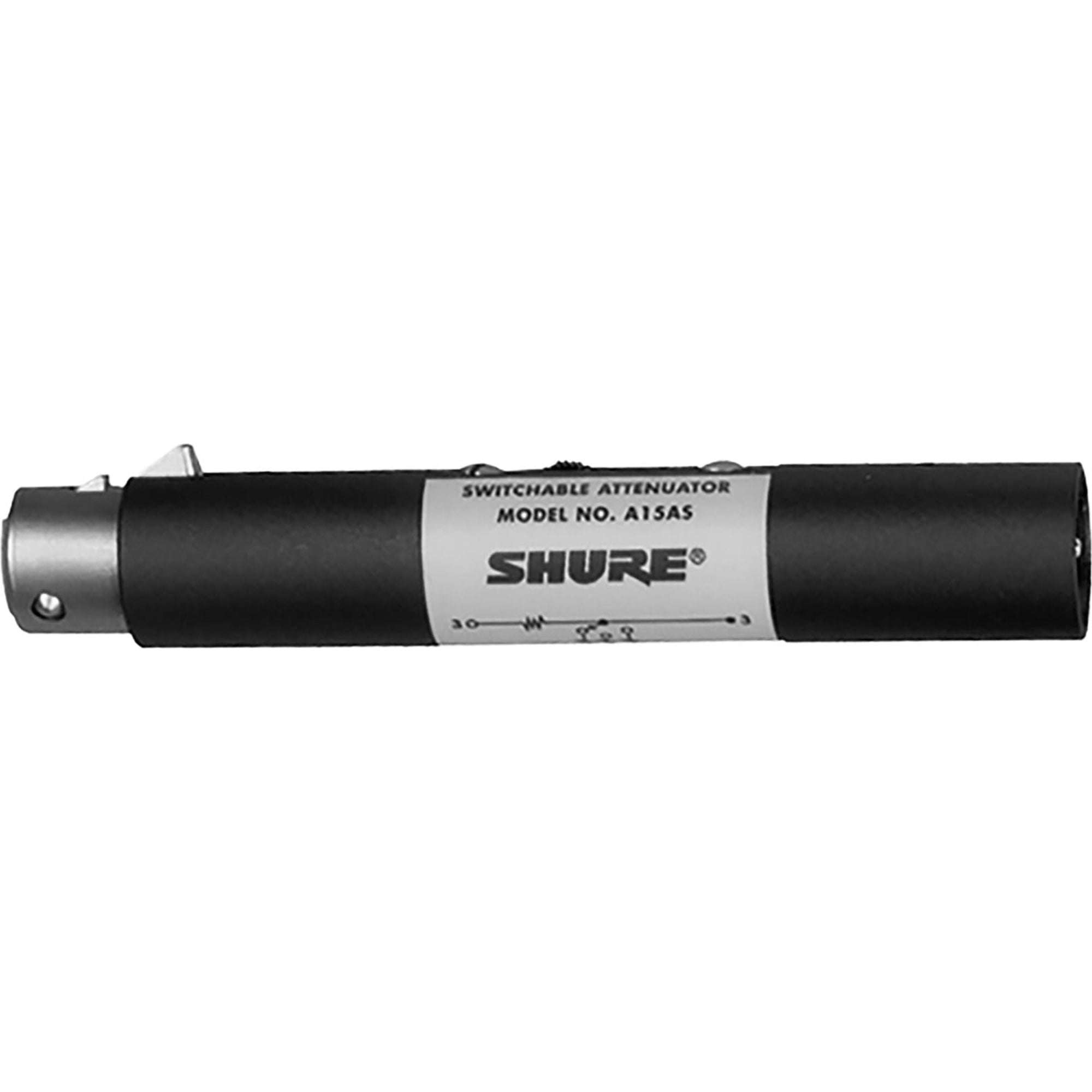 Shure A15AS In-line Switchable Attenuator