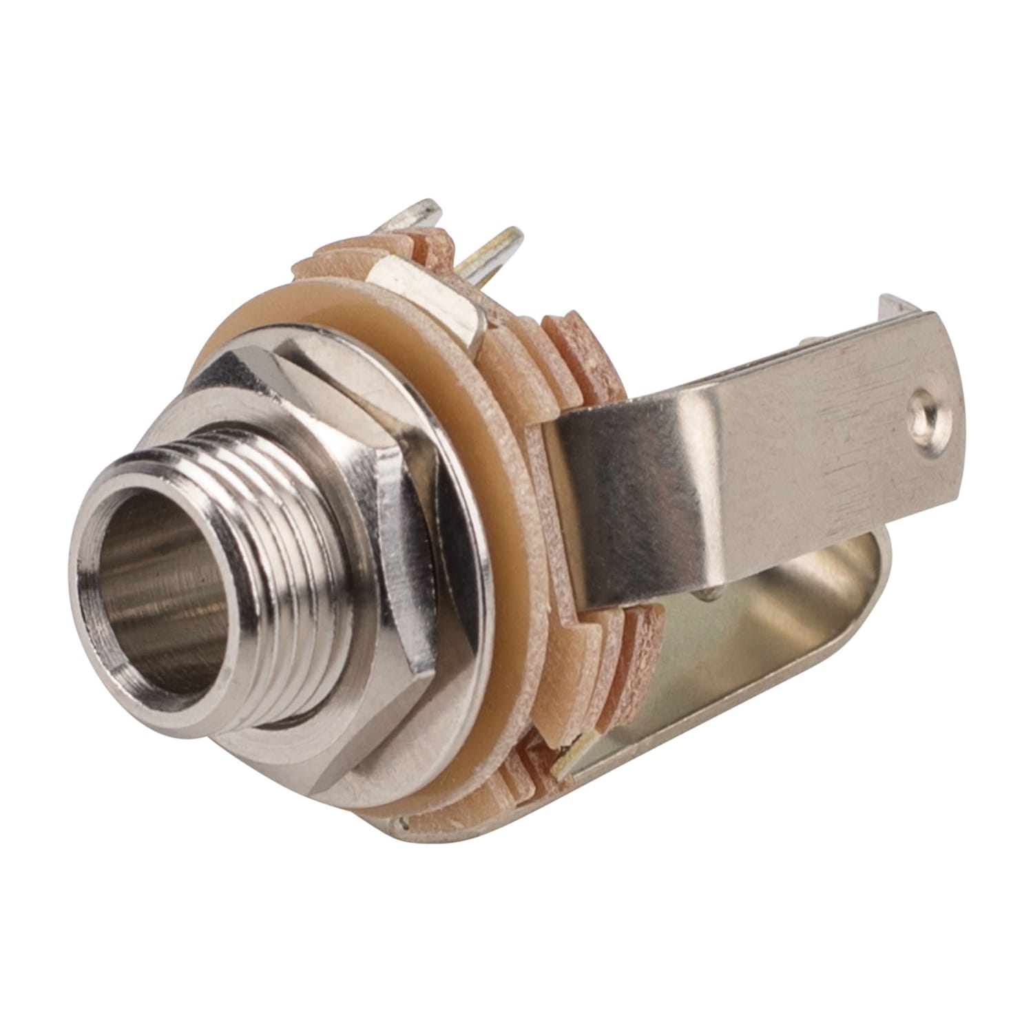 Switchcraft 13B 1/4" TRS Female Open Frame Jack (Tip is Shunt, 25 Pack)