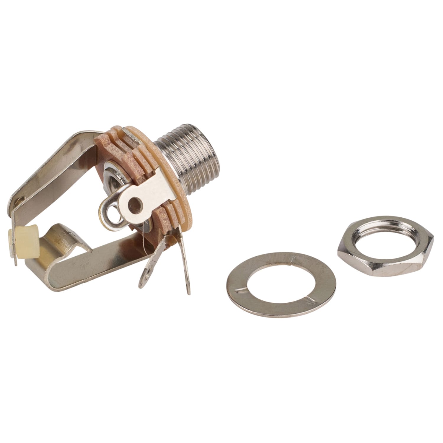 Switchcraft 13B 1/4" TRS Female Open Frame Jack (Tip is Shunt, 25 Pack)