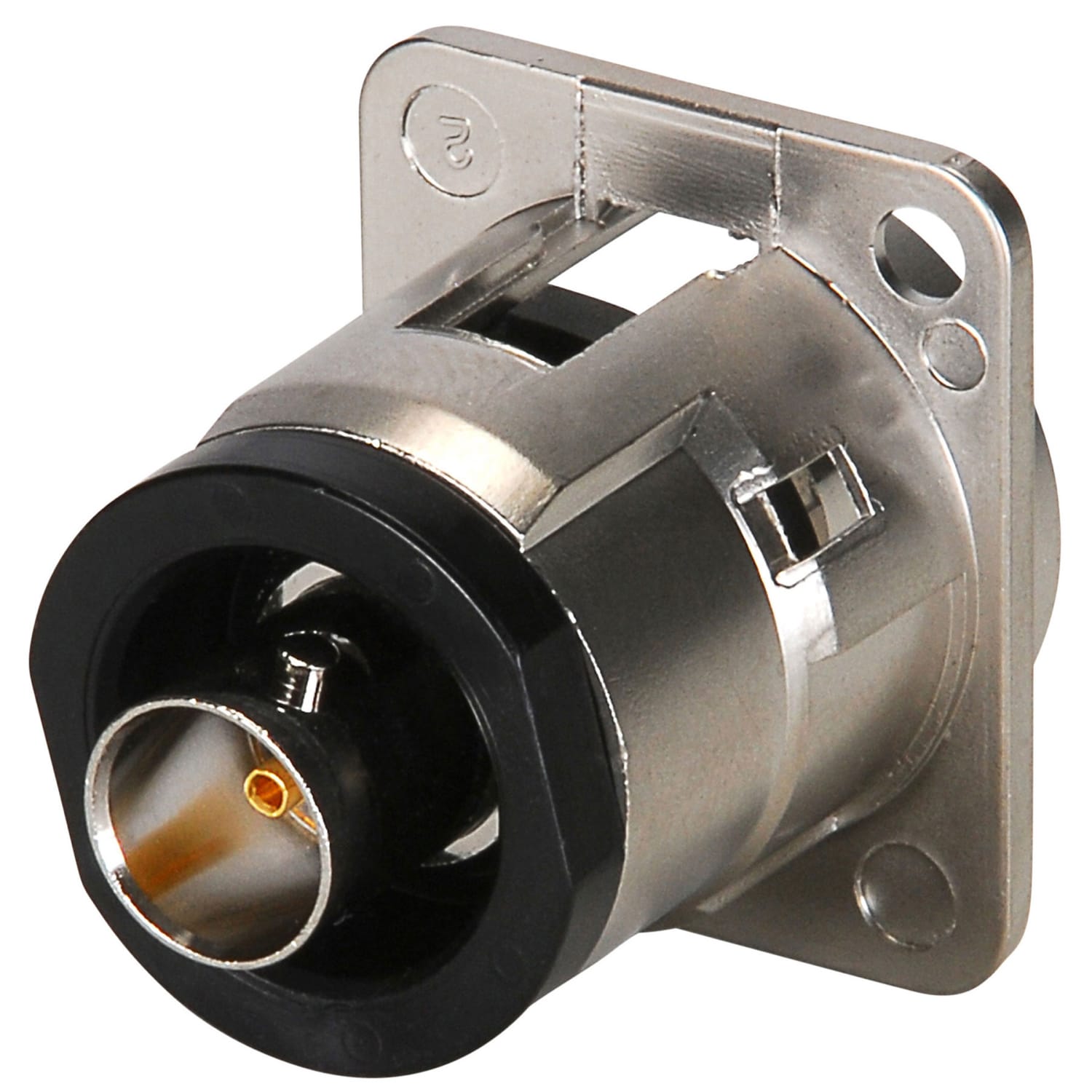 Switchcraft EHBNC2 BNC Panel Mount Connector (Nickel)