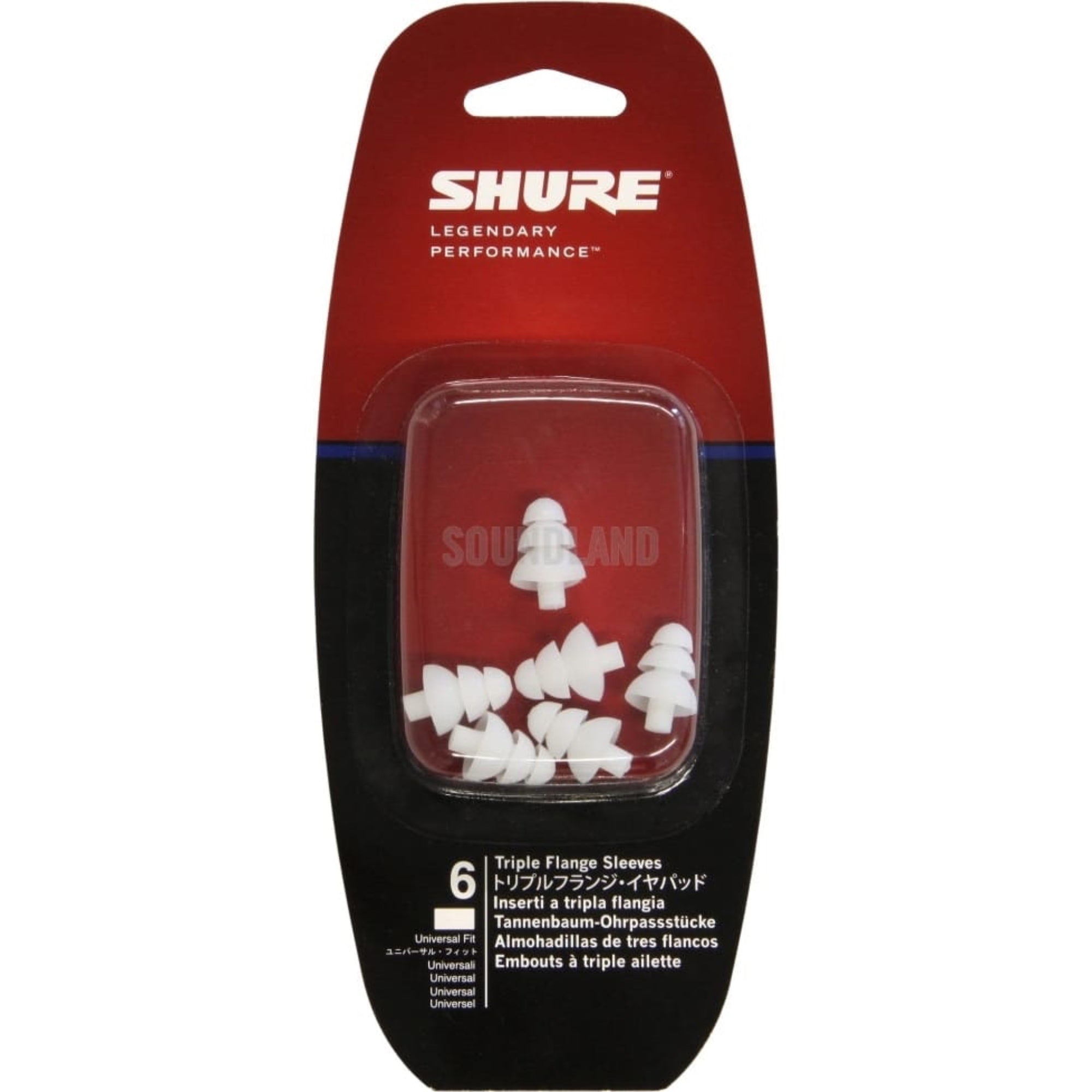 Shure EATFL1-6 Triple Flange Sleeves
