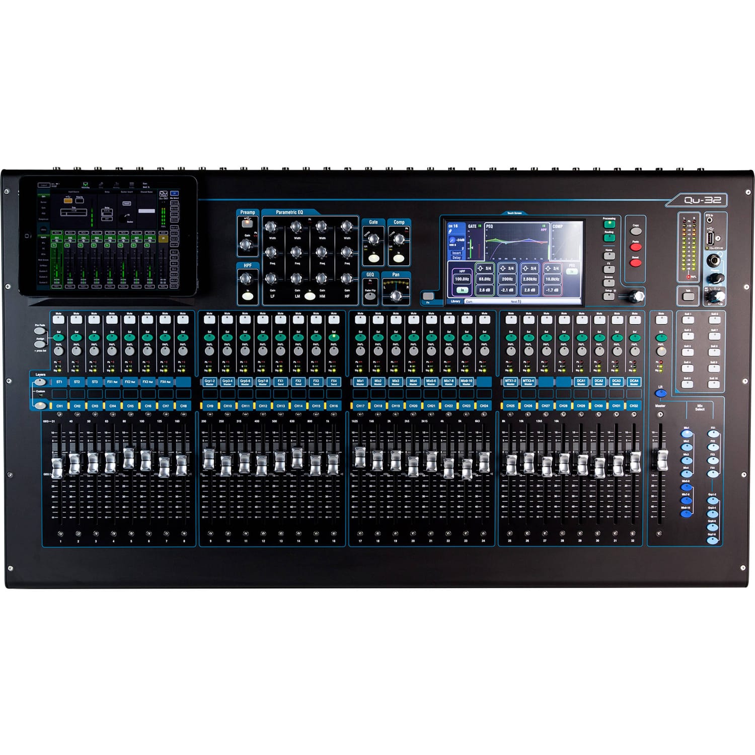 Allen & Heath Qu-32C Digital Mixer (Chrome Edition)