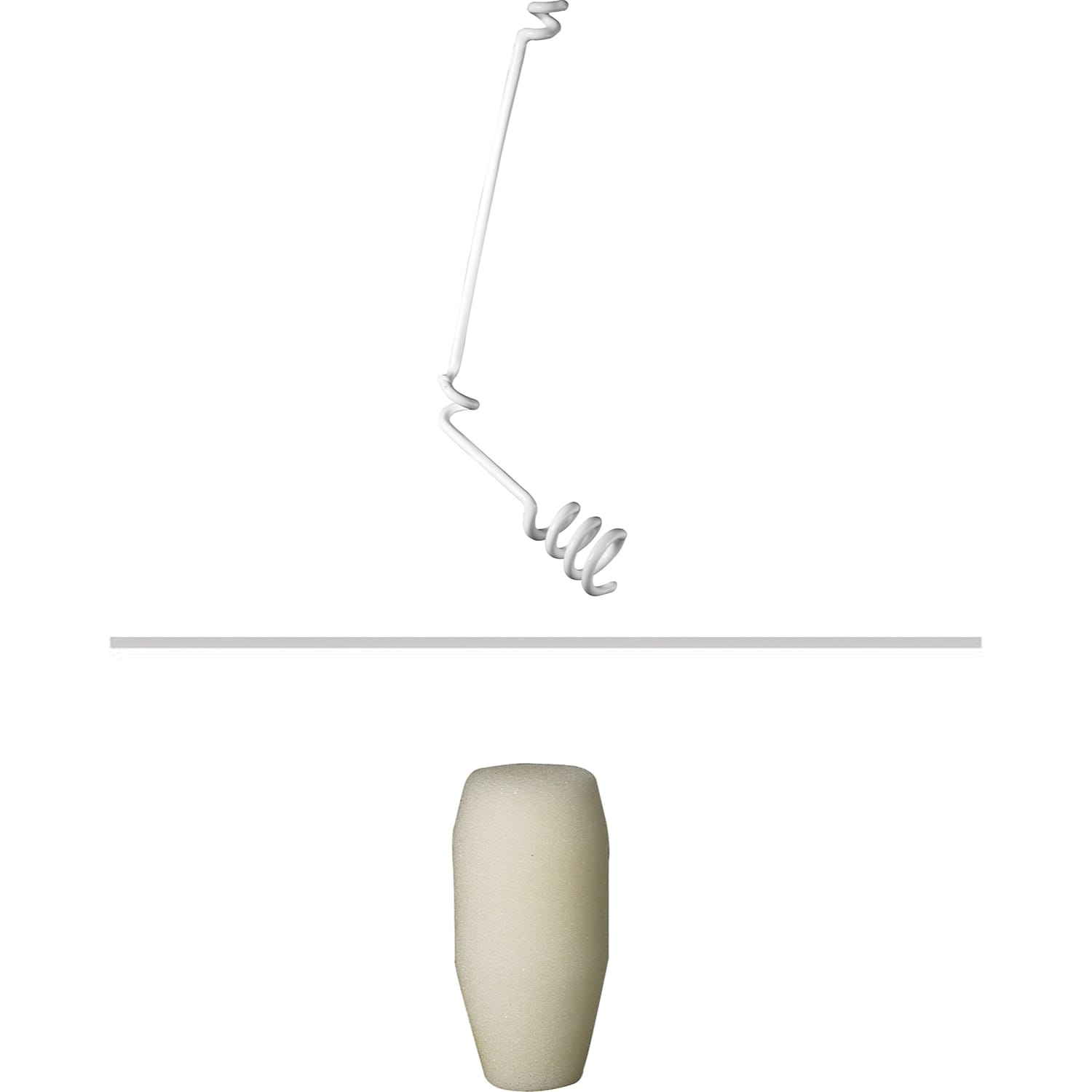 Audio-Technica PRO45W Cardioid Condenser Hanging Microphone (White)