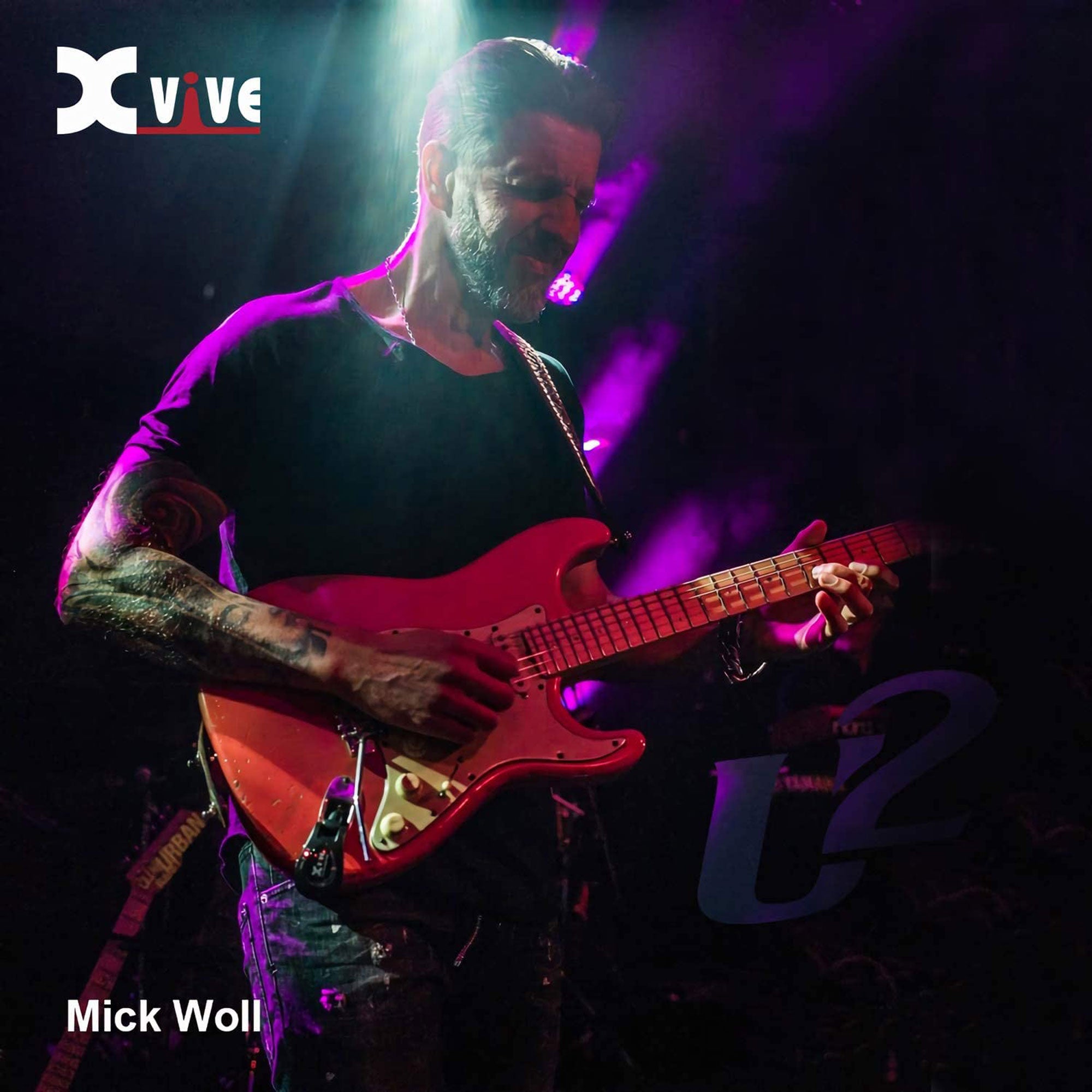 Xvive Audio U2 Digital Wireless System for Electric Guitars (Redwood, 2.4 GHz)