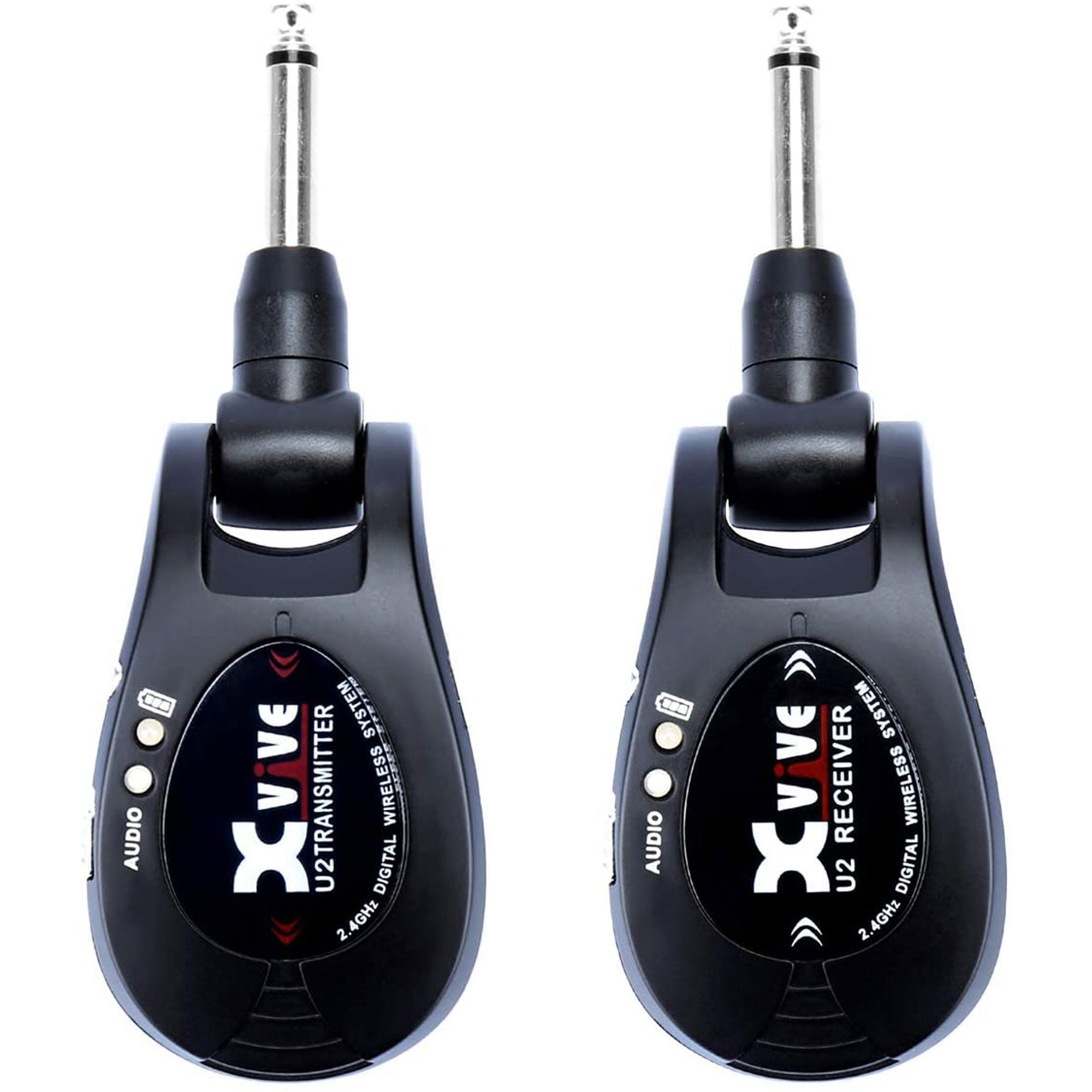 Xvive Audio U2 Digital Wireless System for Electric Guitars (Black, 2.4 GHz)