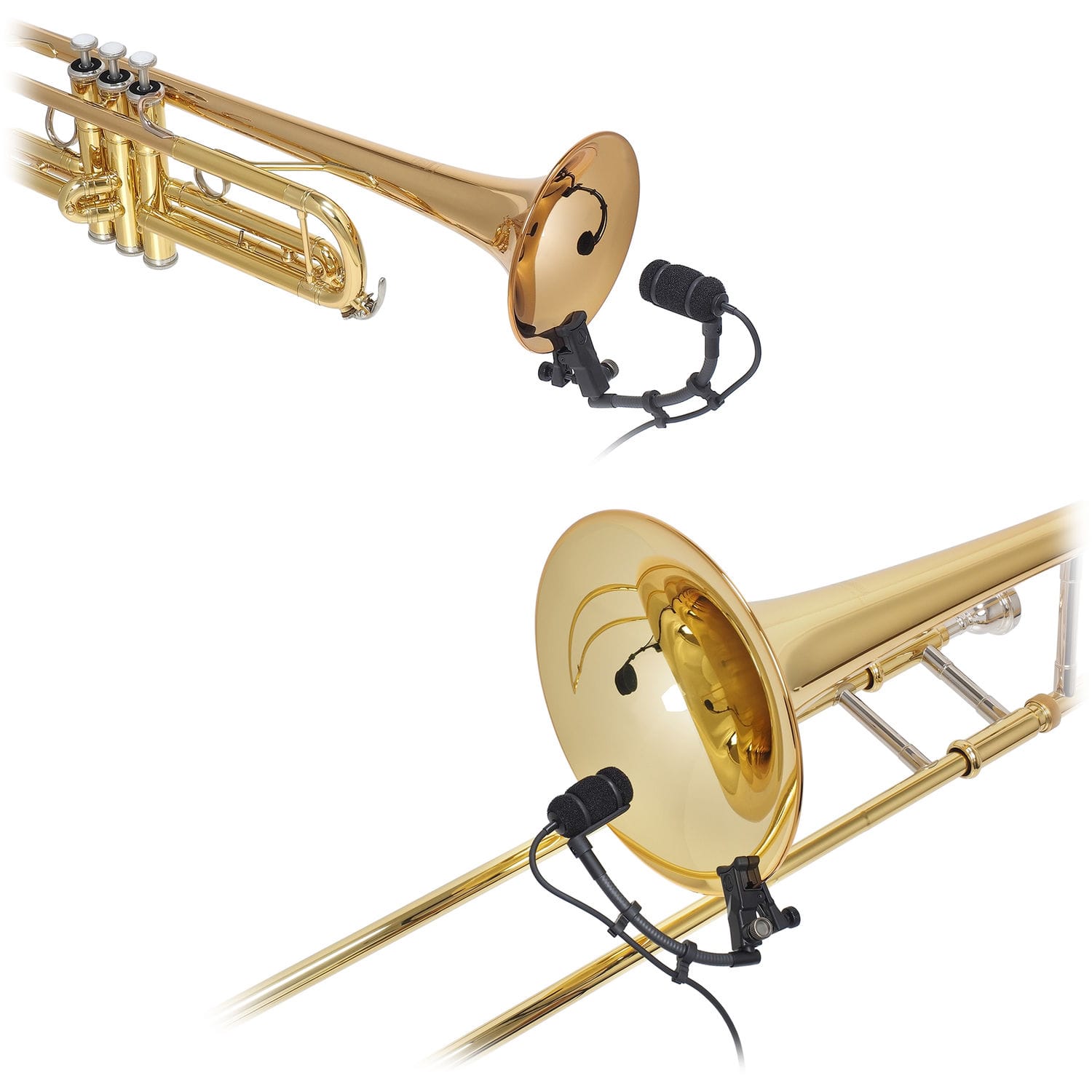 Audio-Technica ATM350U Cardioid Condenser Instrument Microphone with Universal Mount