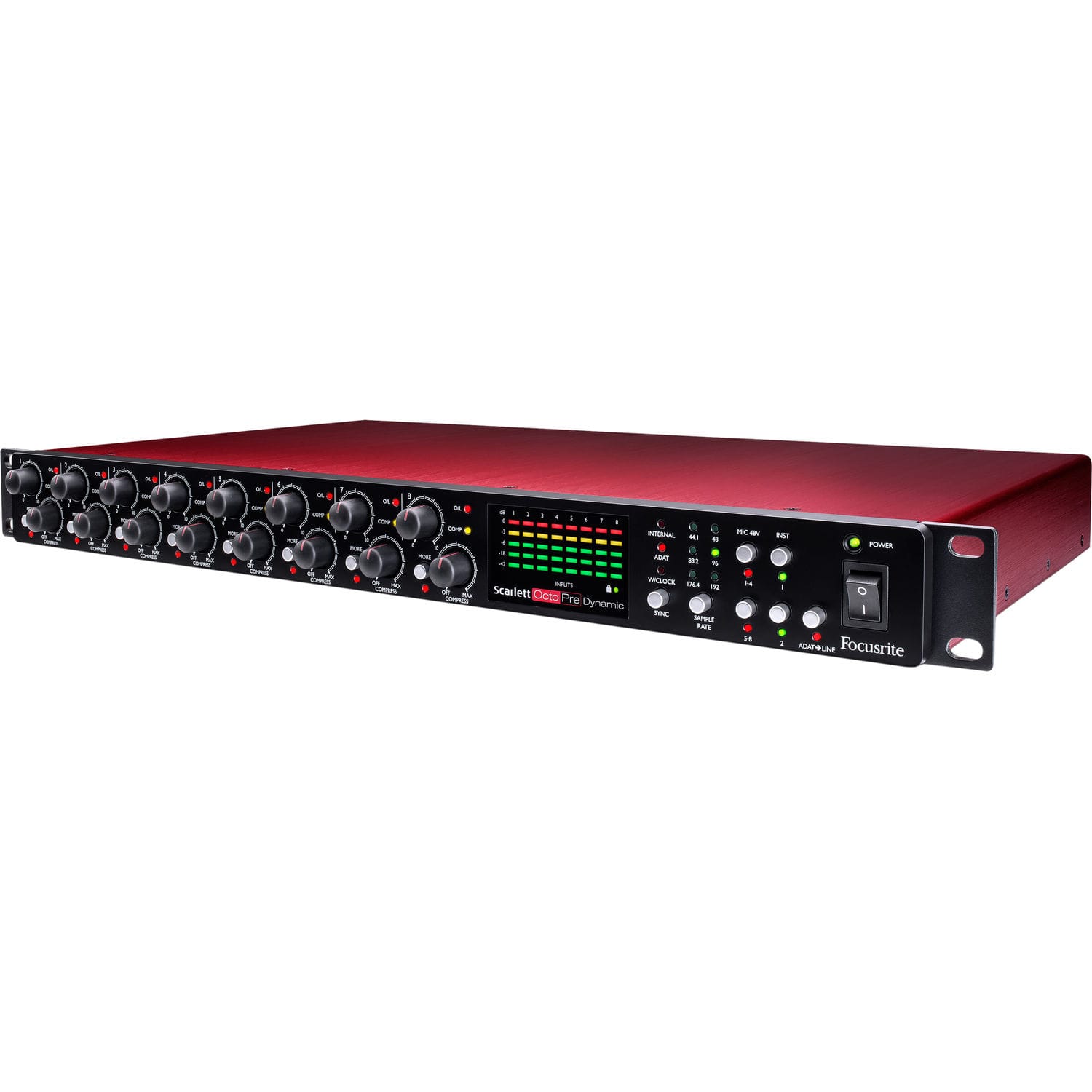 Focusrite Scarlett OctoPre Dynamic Eight-Channel Preamp and Interface
