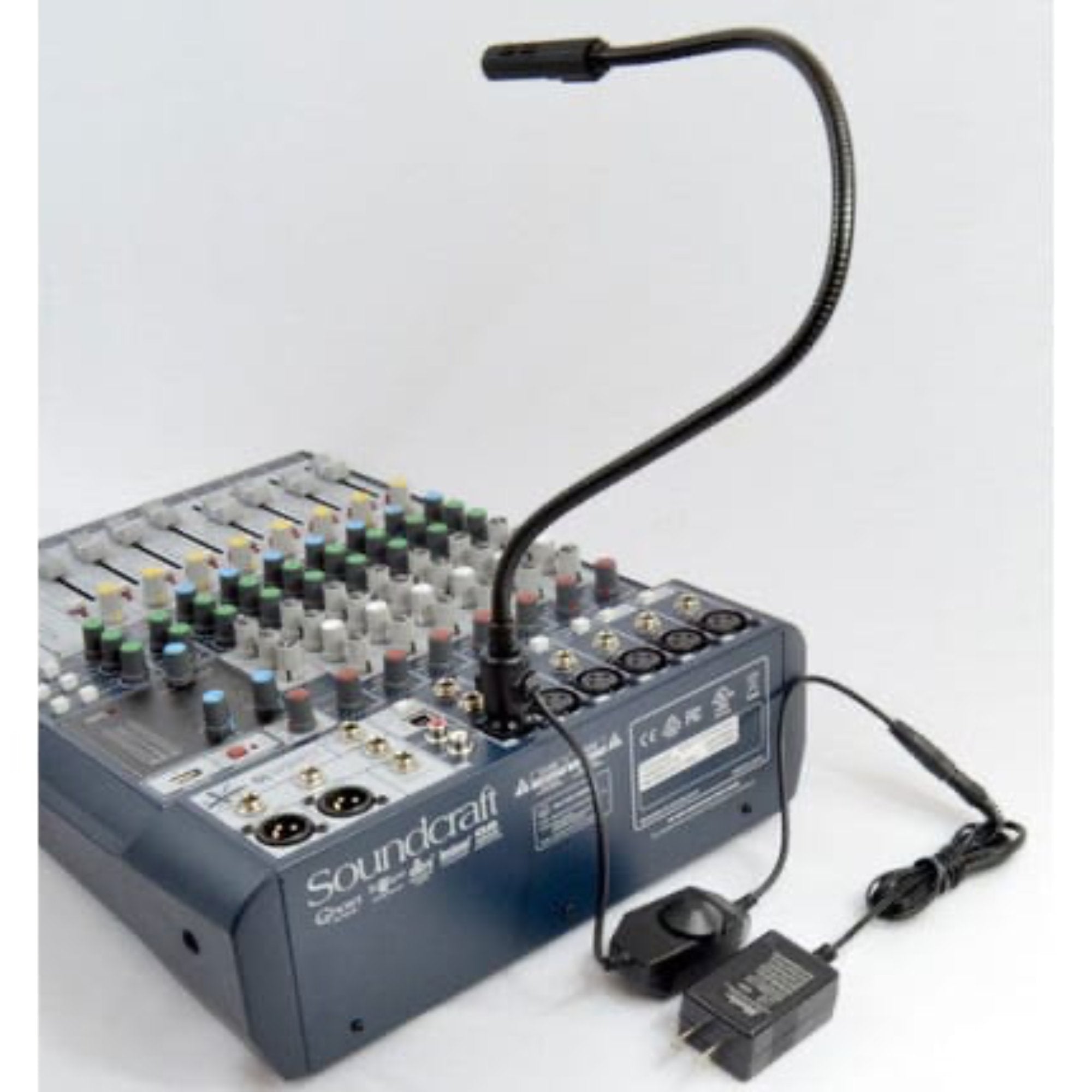 Littlite 12X-LED-NA Gooseneck LED Lamp with LLX Barrel/Dimmer & Power Supply (12")