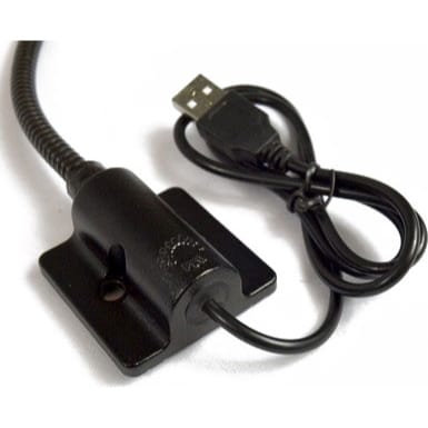 Littlite LCR-18-END-USB Gooseneck LED Utility Light with End Mount USB Cable (18")