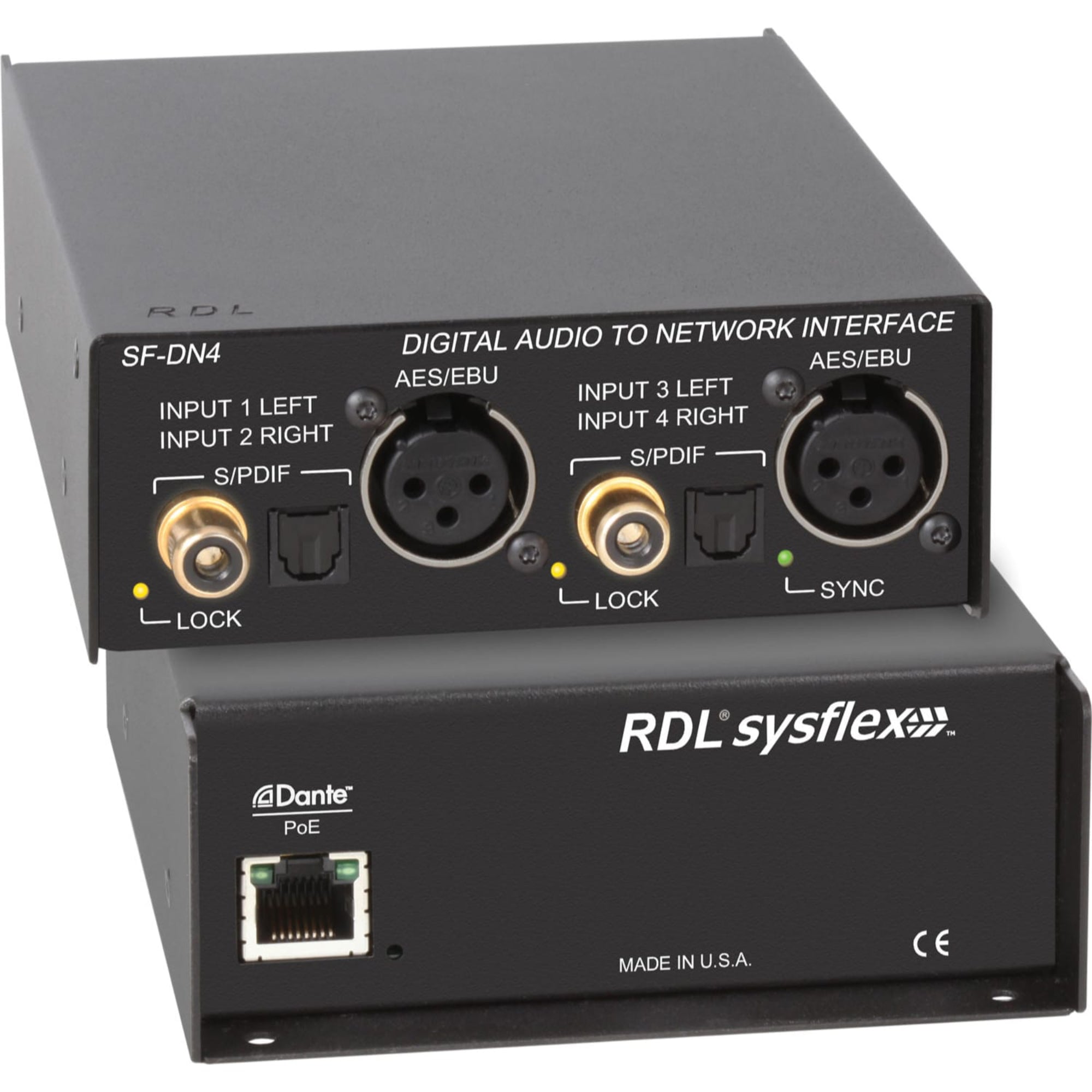 RDL SF-DN42 SysFlex Audio to Network Interface