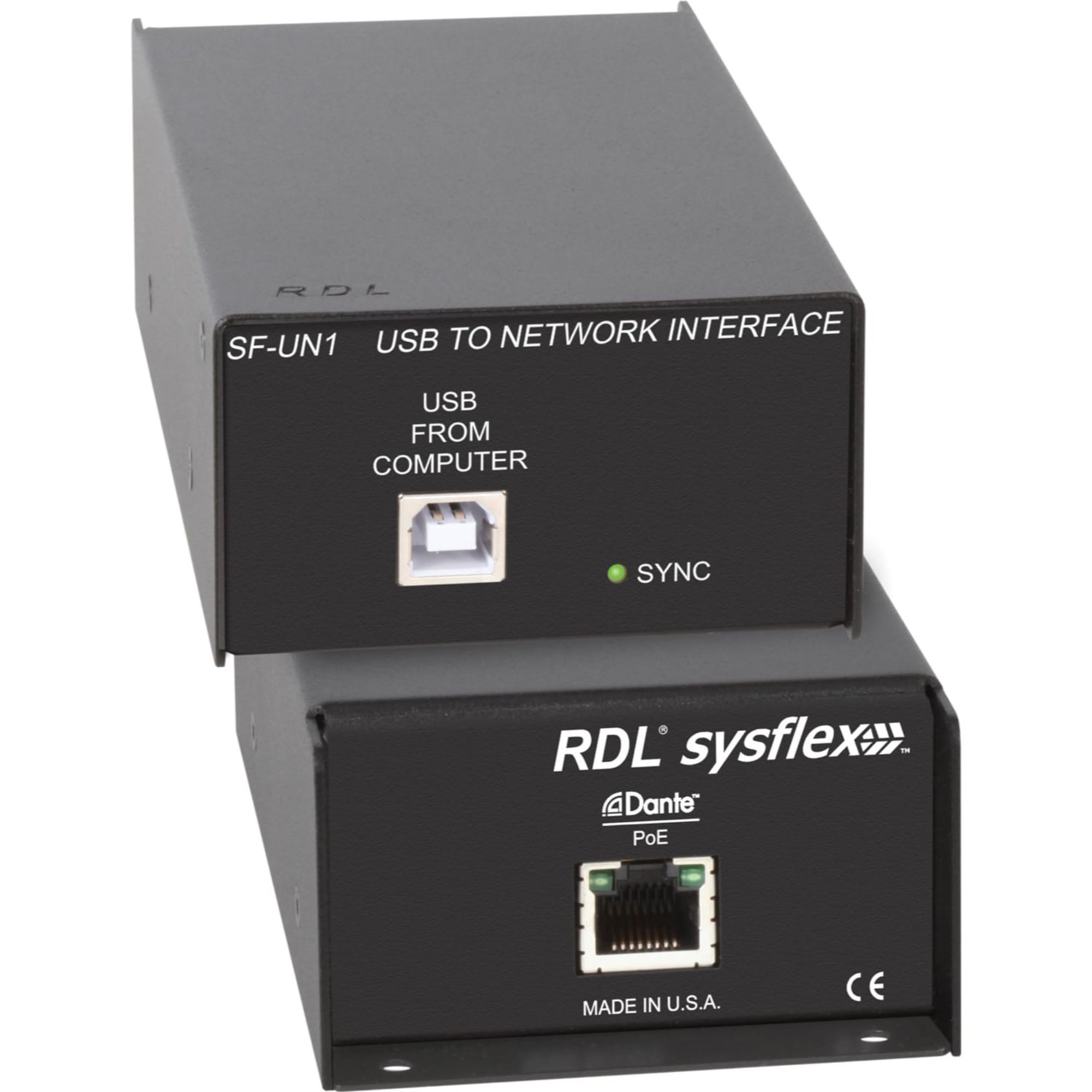 RDL SF-UN1 SysFlex USB to Dante Network Interface