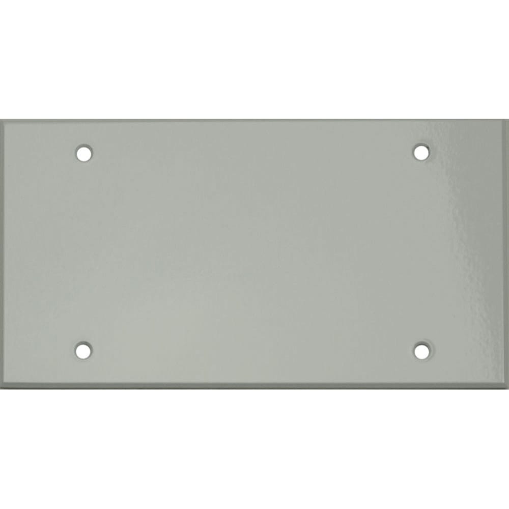 Whirlwind WPX4WH/0H Wallplate .125 Semi-Gloss White