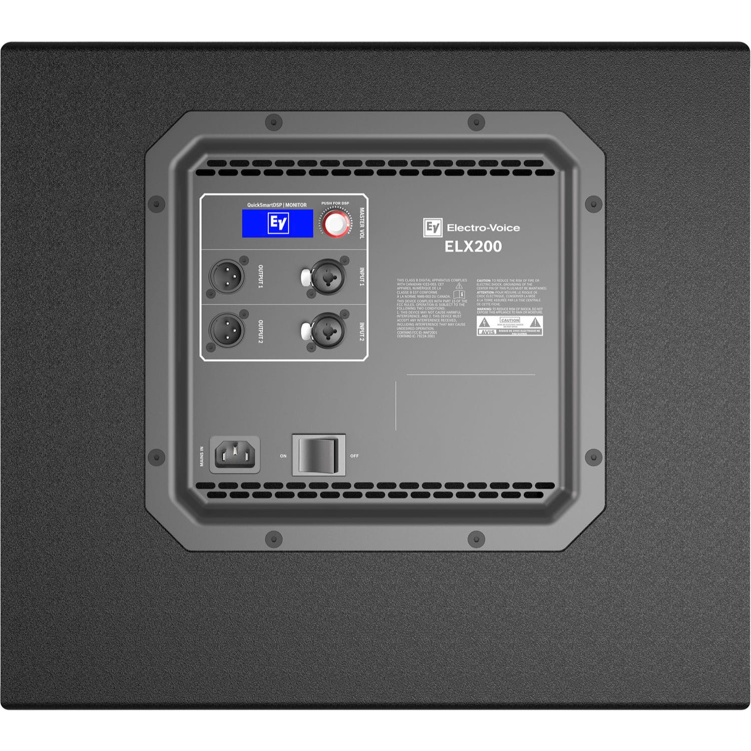 Electro-Voice ELX200-12SP 12" 1200W Powered Subwoofer (Black)