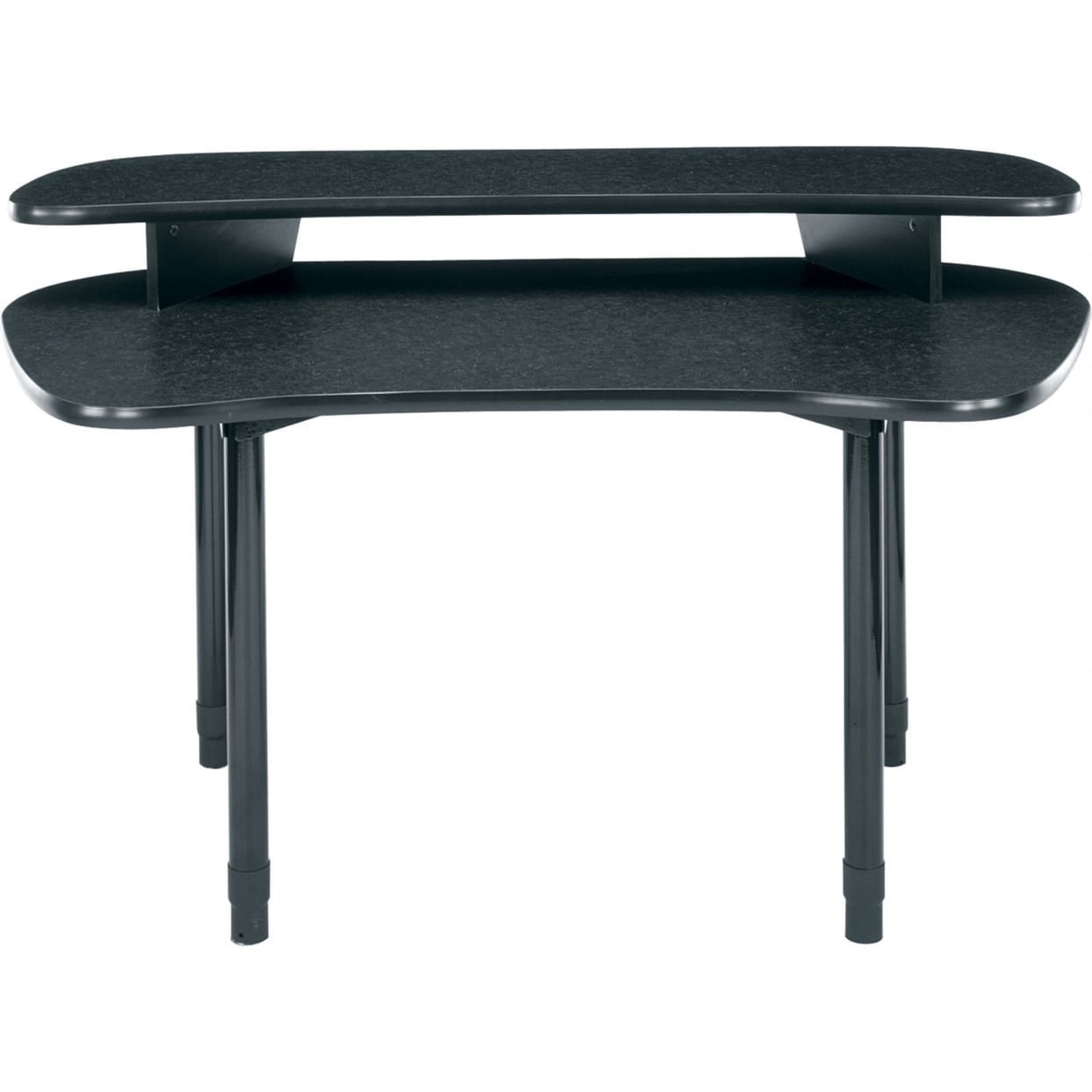 Middle Atlantic MDV-DL 59" Straight Video Desk with Overbridge (Graphite)