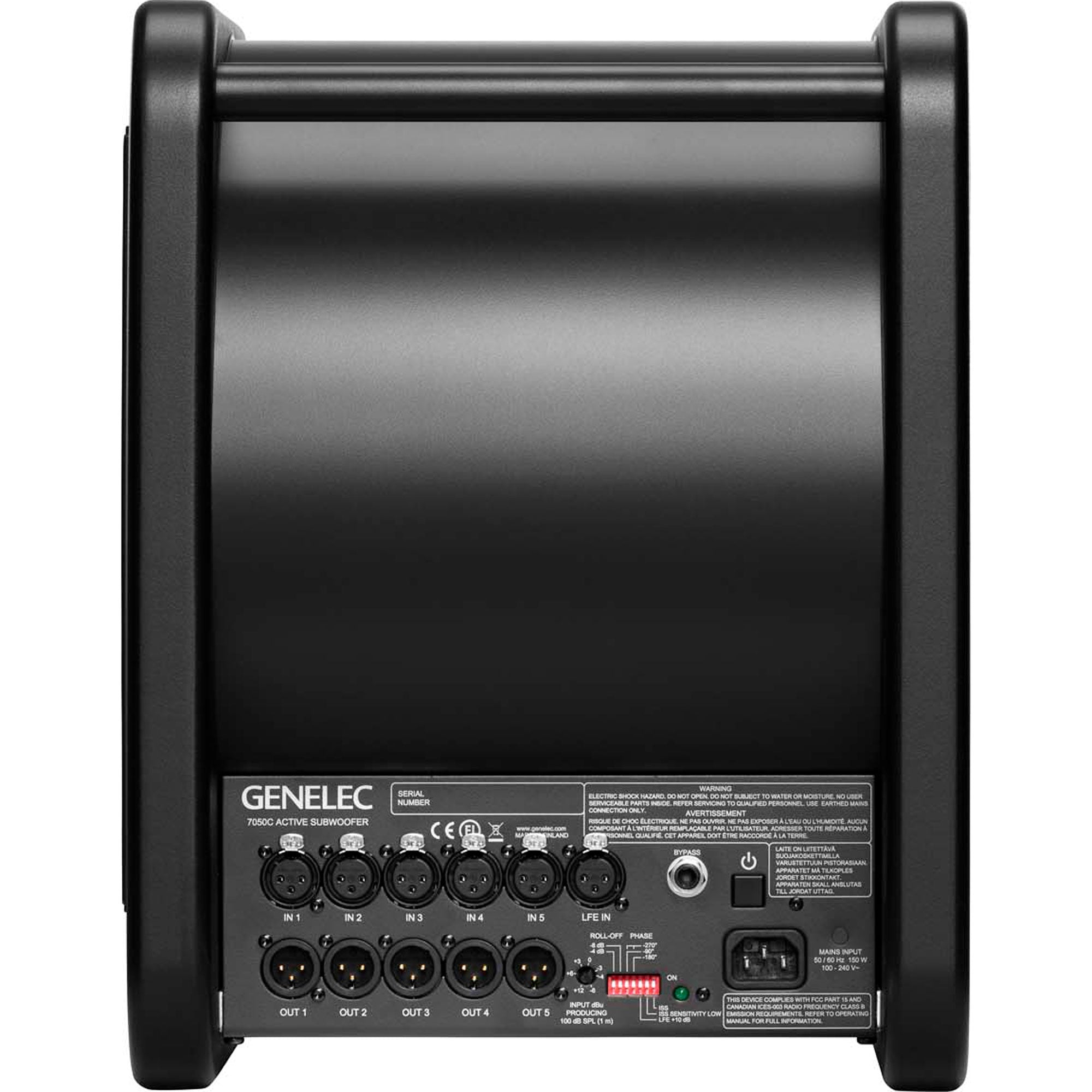 Genelec 7050C 130W 8" Active Studio Subwoofer (Dark Grey)