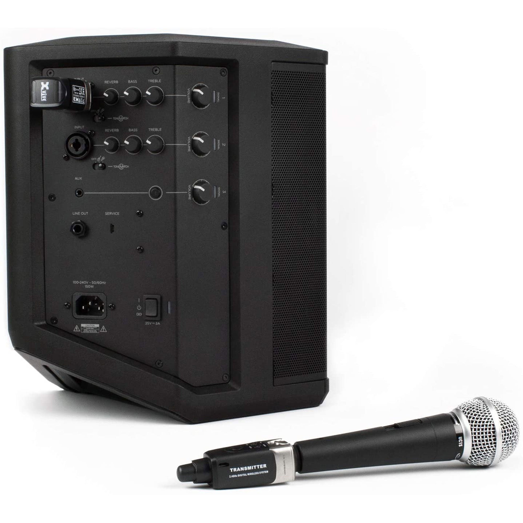 Xvive Audio U3 XLR Plug-On Wireless System for Dynamic Microphone (2.4 GHz)