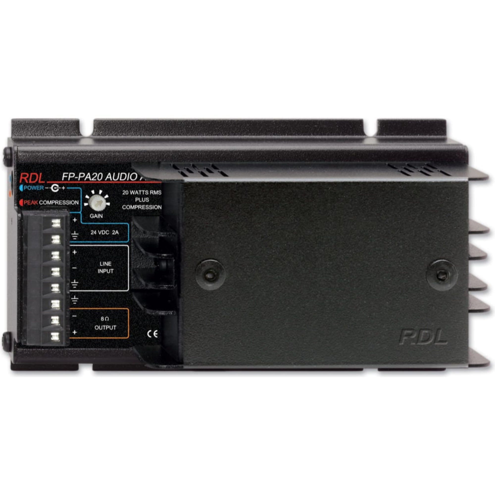 RDL FP-PA20 20 W Mono Audio Amplifier 8 Ohm