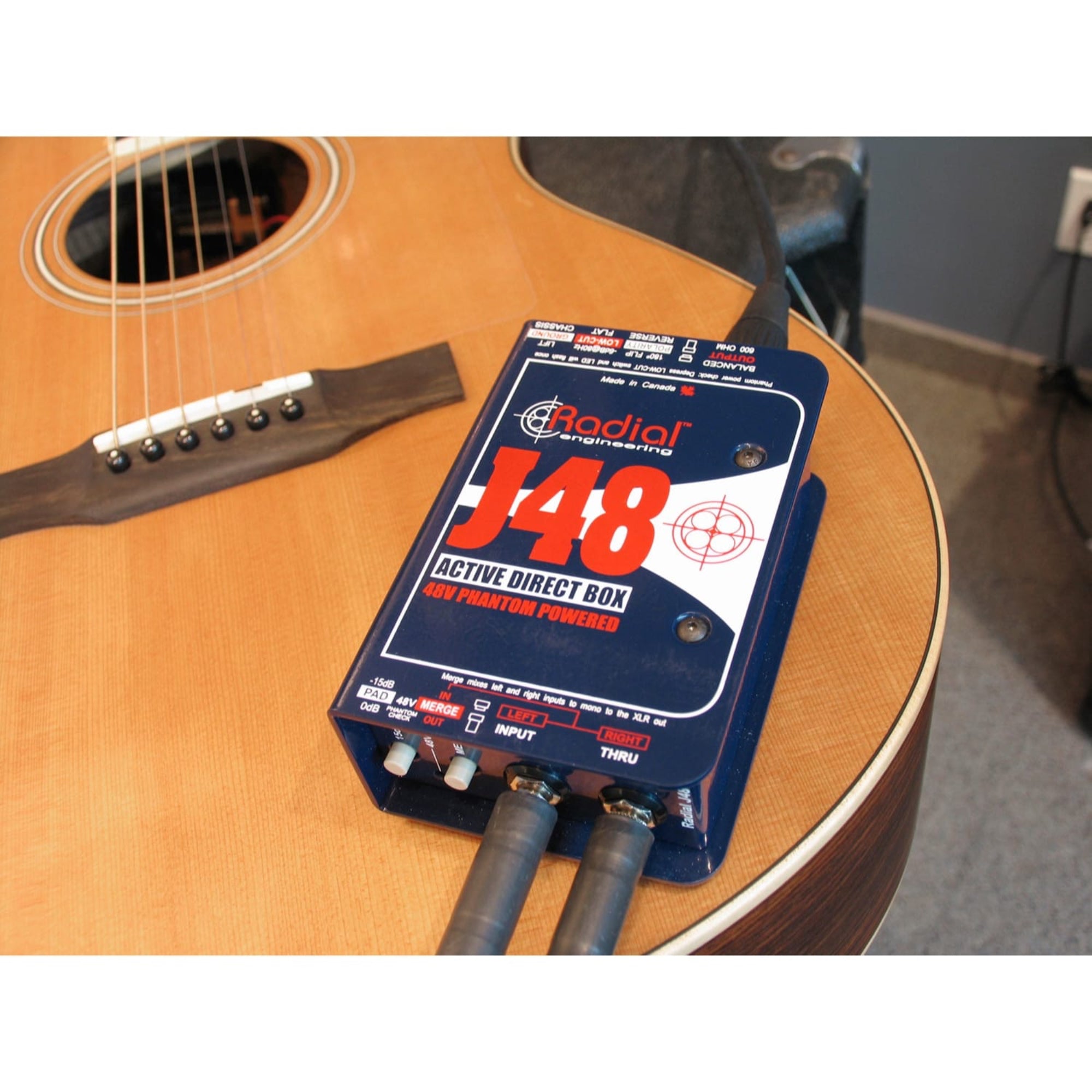 Radial Engineering J48 Single Channel Phantom Powered Active Direct Box