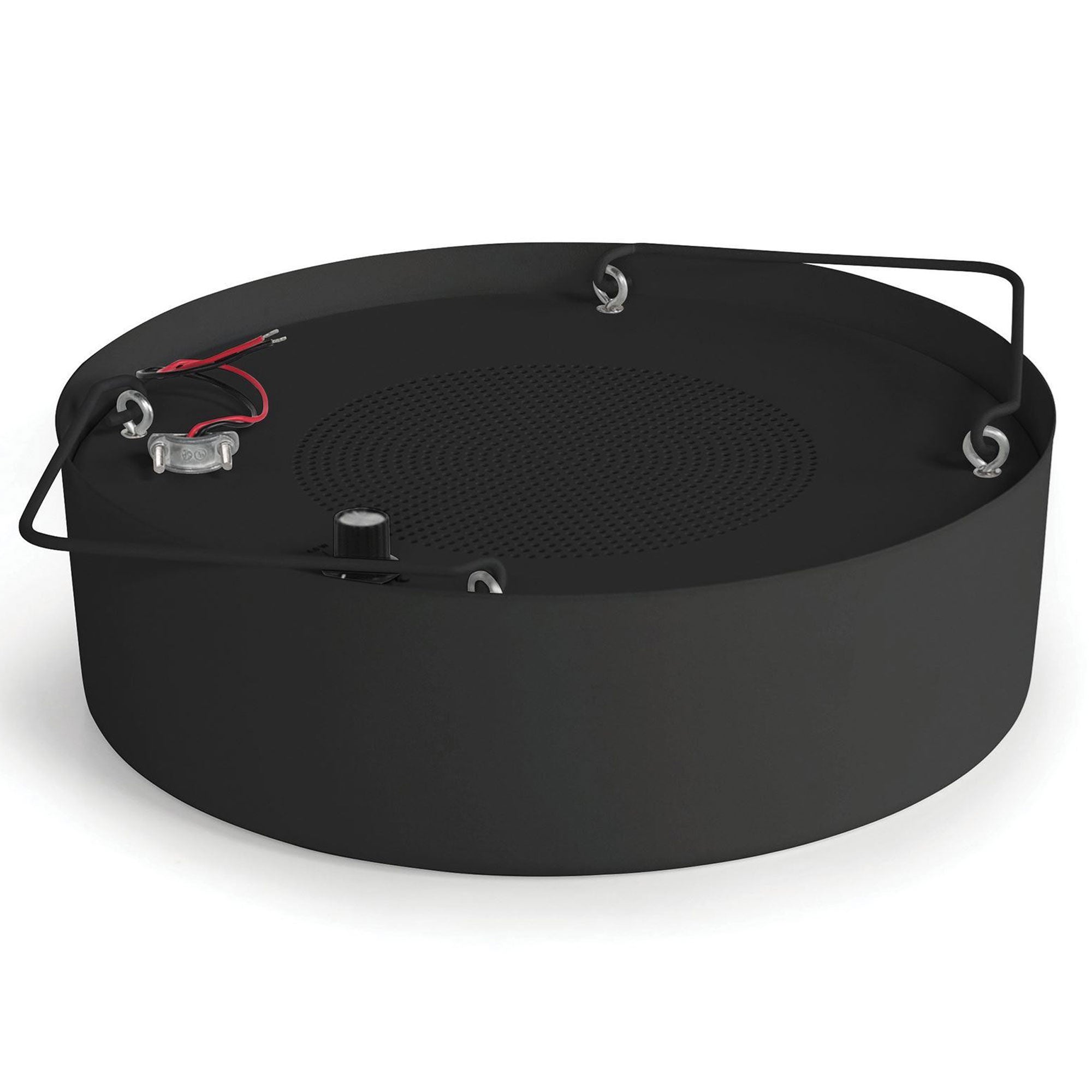 AtlasIED M1000R 8" Dual Cone Sound Masking Speaker with 4W 70V Transformer & Enclosure (Black)