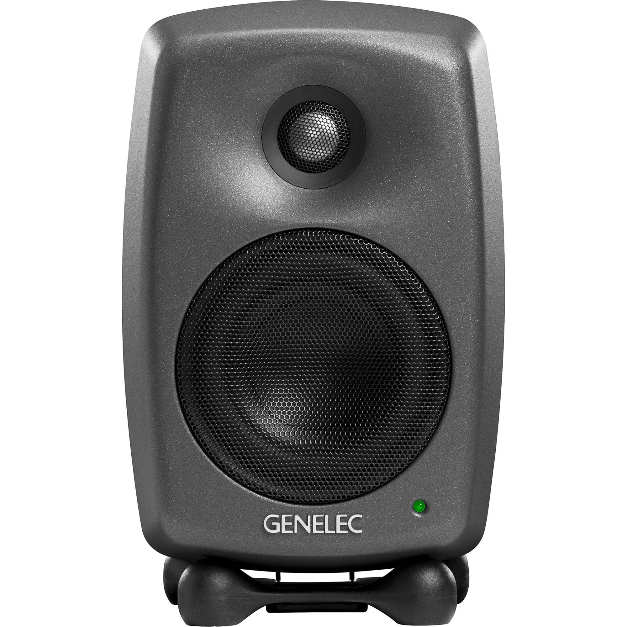 Genelec 8020D Two-Way 4" Active Studio Monitor (Single, Dark Grey)