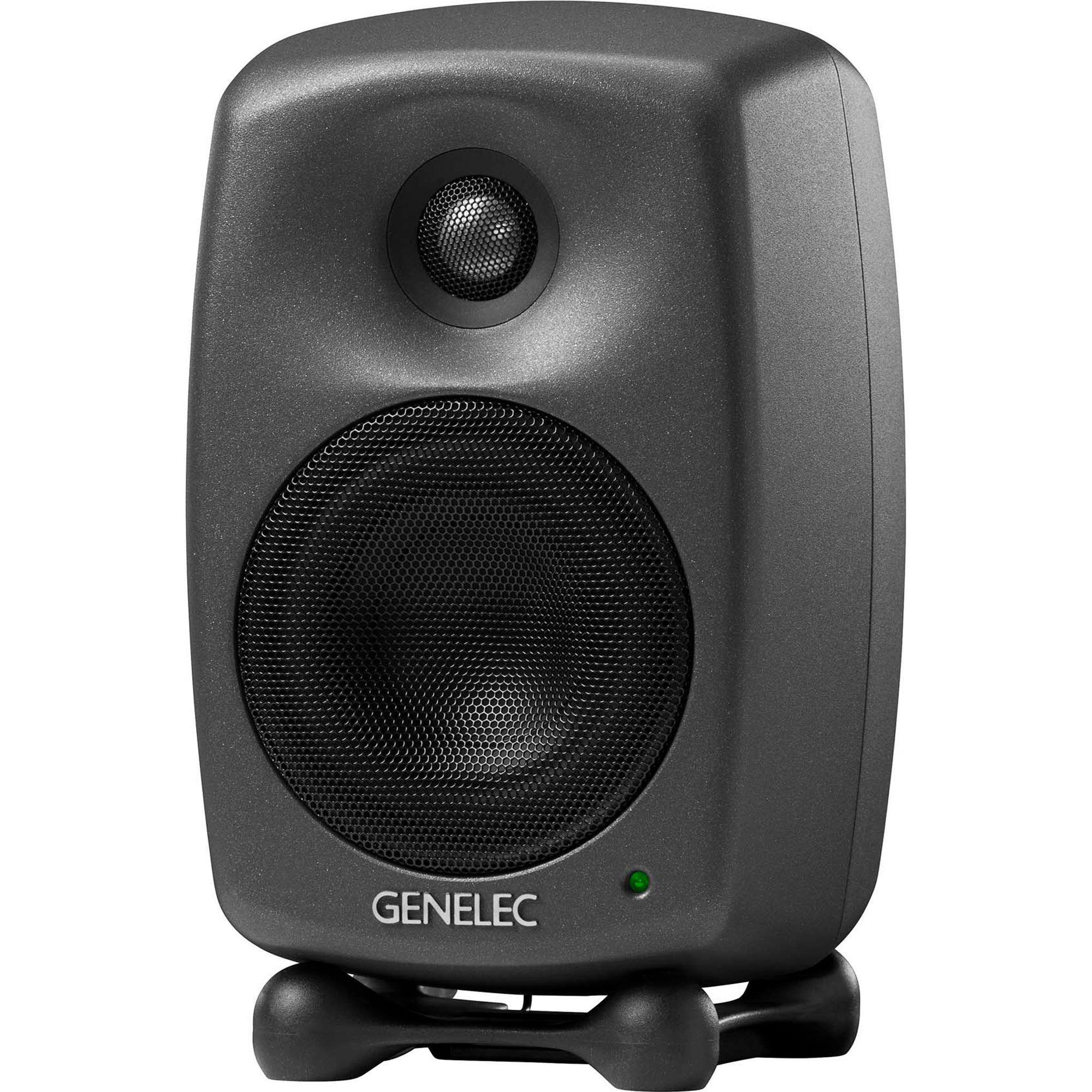 Genelec 8020D Two-Way 4" Active Studio Monitor (Single, Dark Grey)