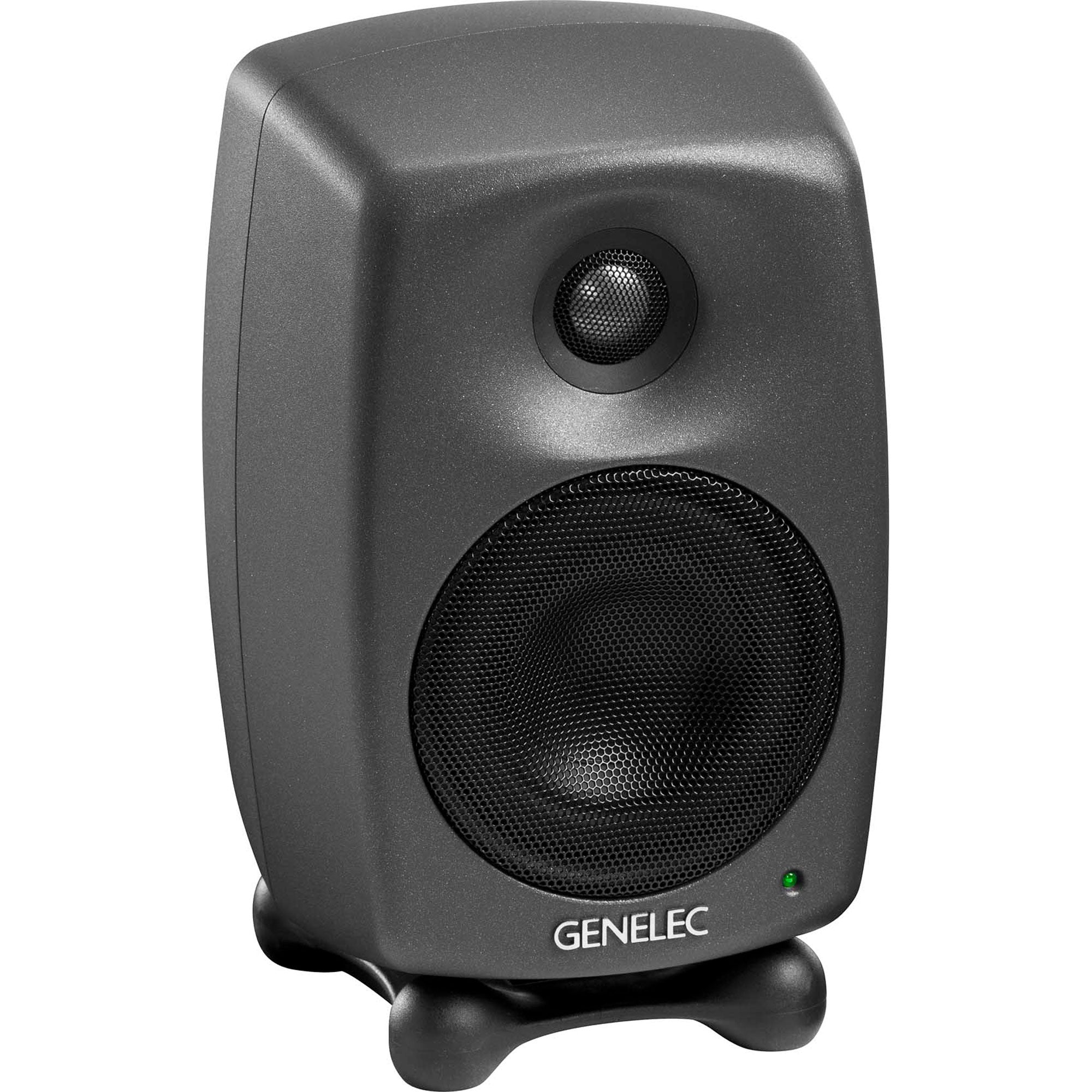Genelec 8020D Two-Way 4" Active Studio Monitor (Single, Dark Grey)