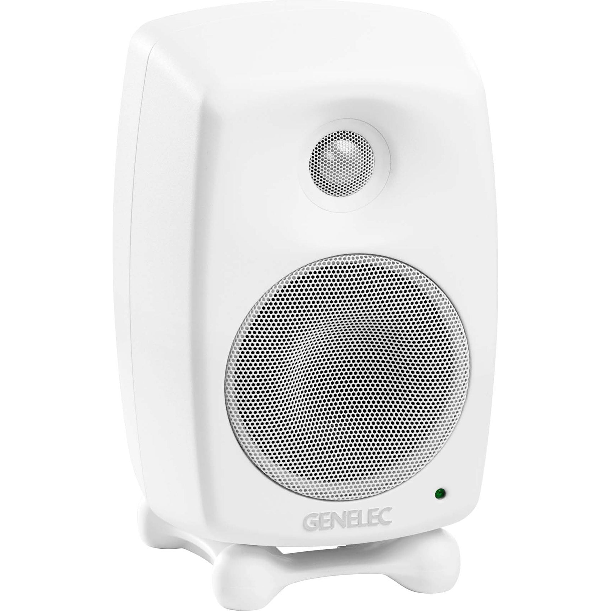 Genelec 8020D Two-Way 4" Active Studio Monitor (Single, White)