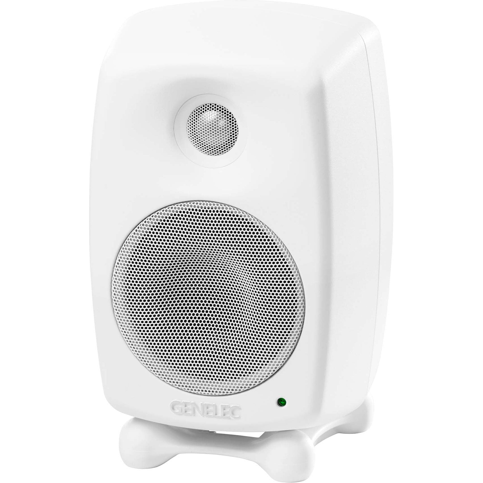 Genelec 8020D Two-Way 4" Active Studio Monitor (Single, White)