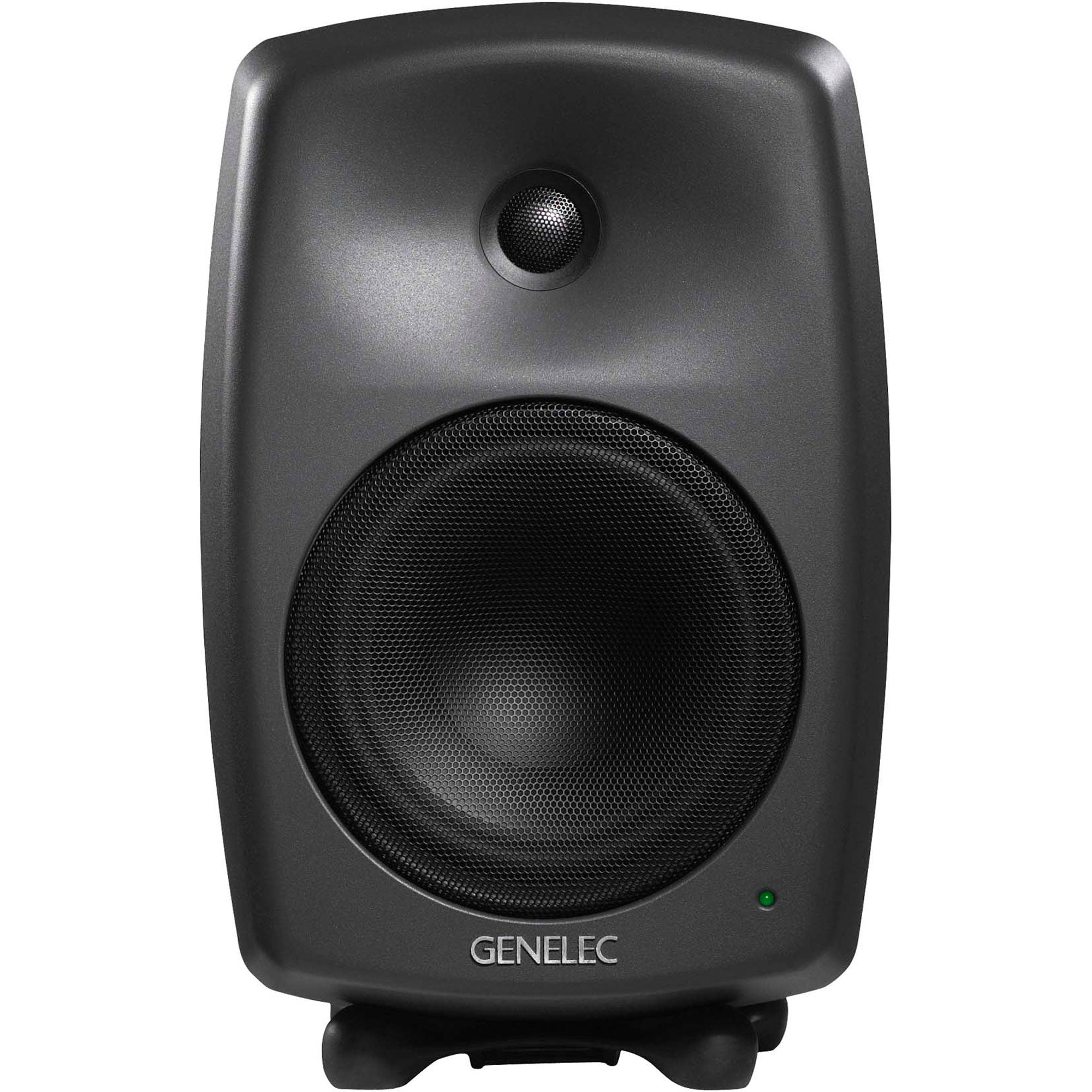 Genelec 8040B Two-Way 6.5" Active Studio Monitor (Single, Dark Grey)