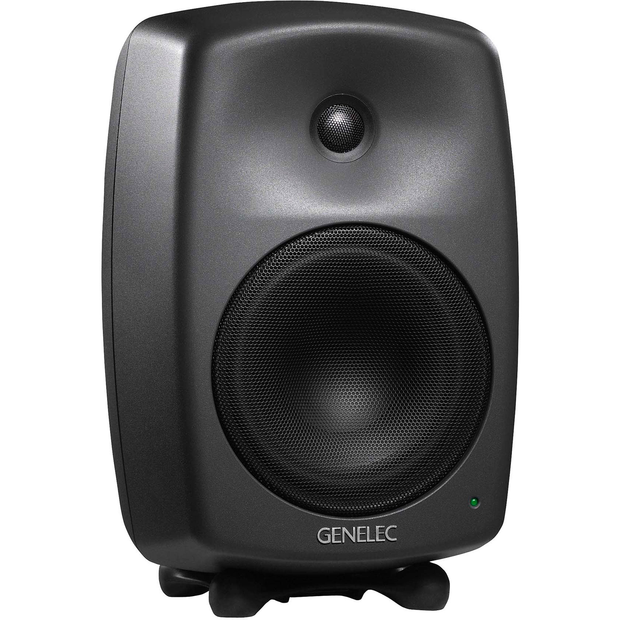 Genelec 8040B Two-Way 6.5" Active Studio Monitor (Single, Dark Grey)