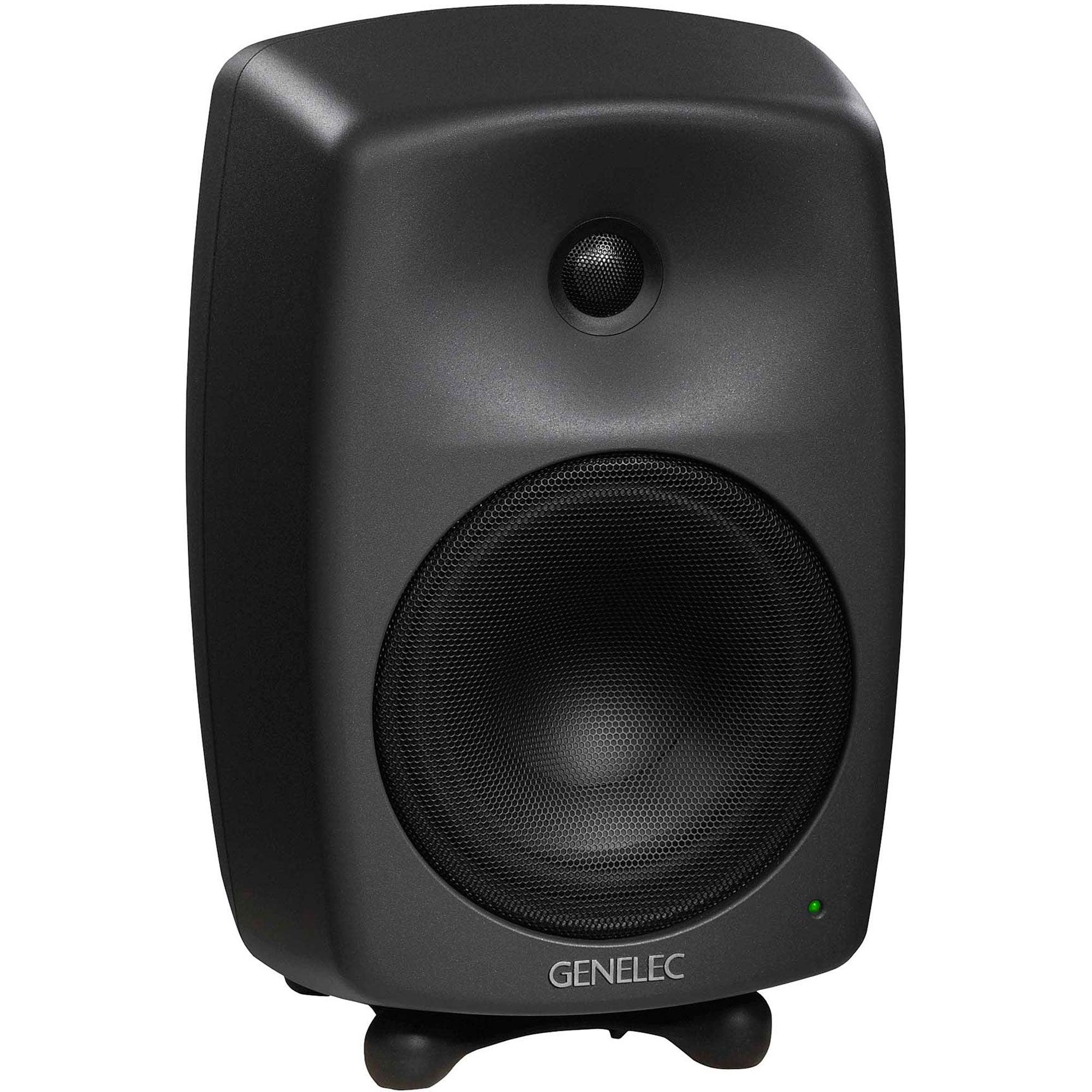 Genelec 8040B Two-Way 6.5" Active Studio Monitor (Single, Dark Grey)
