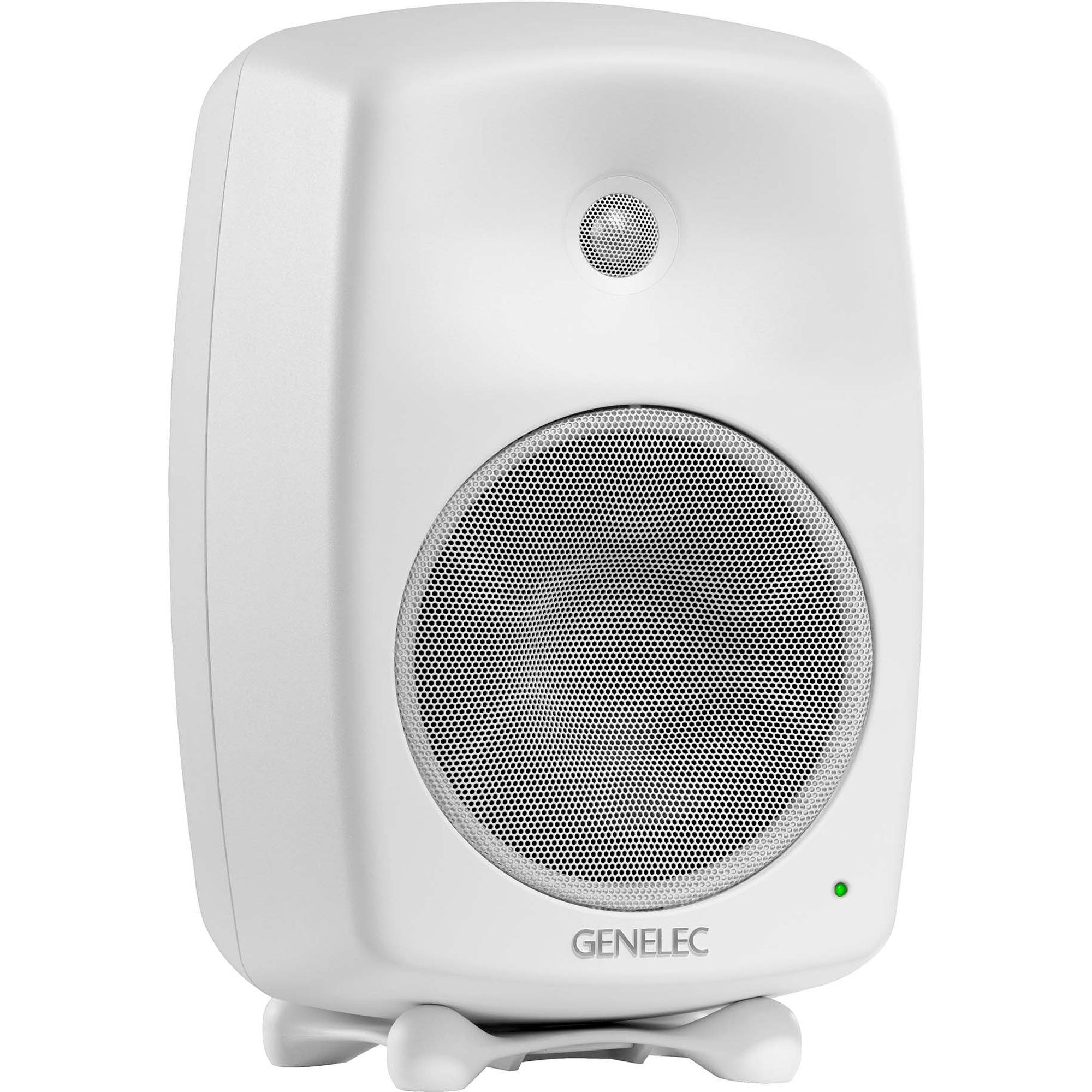 Genelec 8040B Two-Way 6.5" Active Studio Monitor (Single, White)