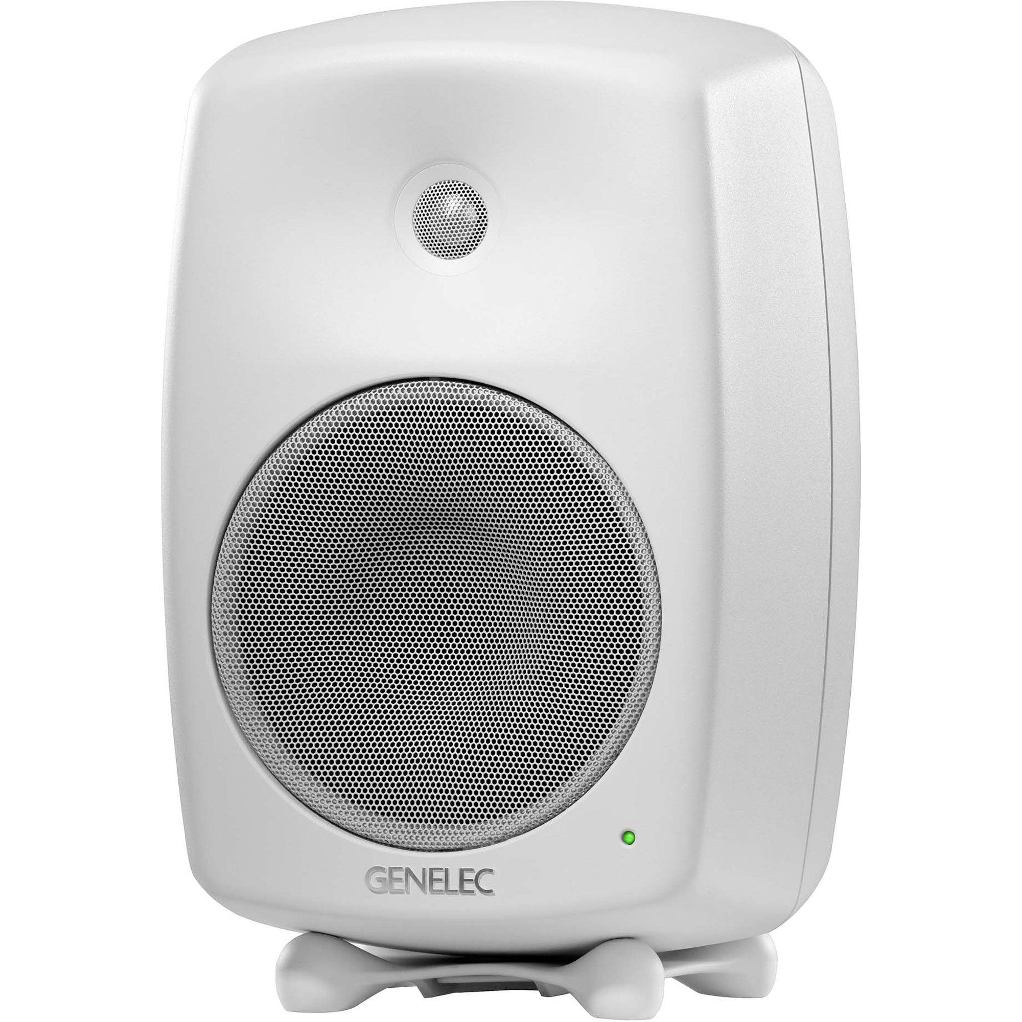 Genelec 8040B Two-Way 6.5" Active Studio Monitor (Single, White)