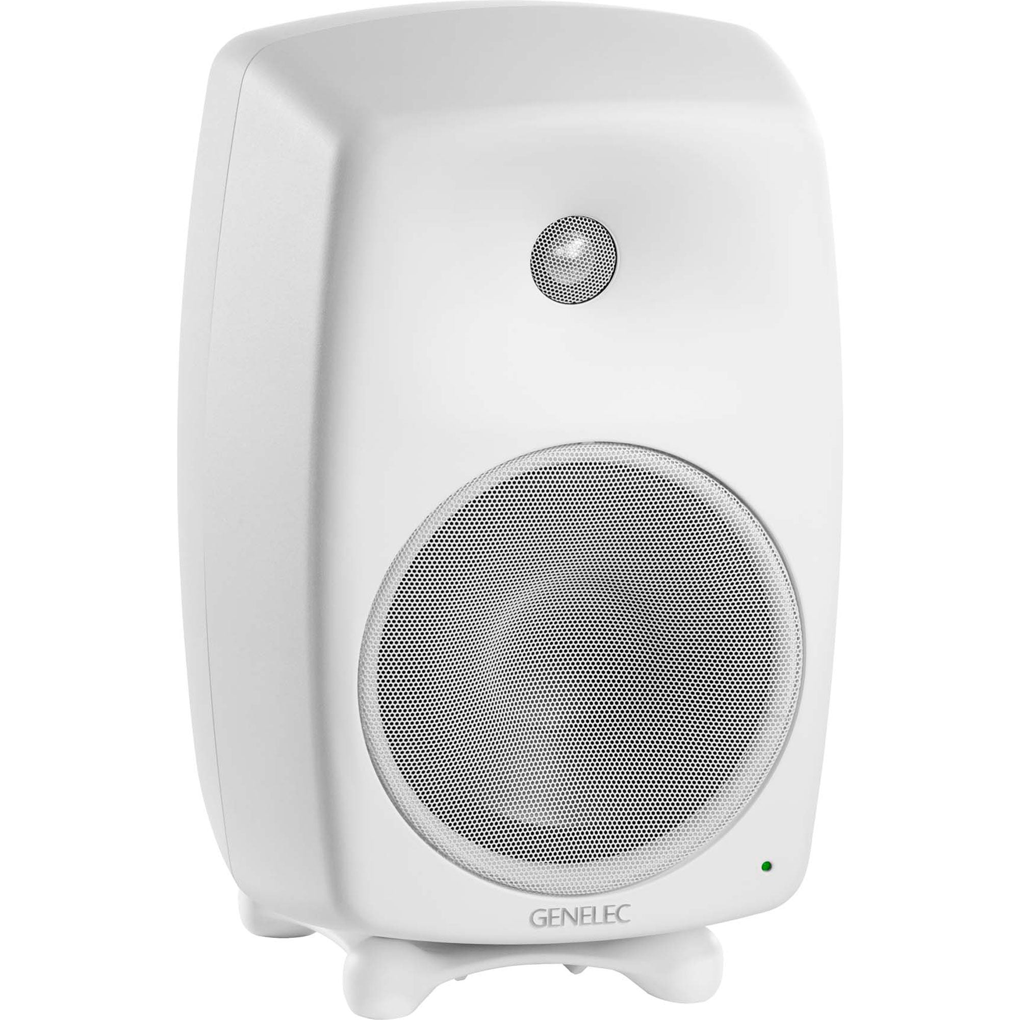 Genelec 8050B Two-Way 8" Active Studio Monitor (Single, White)