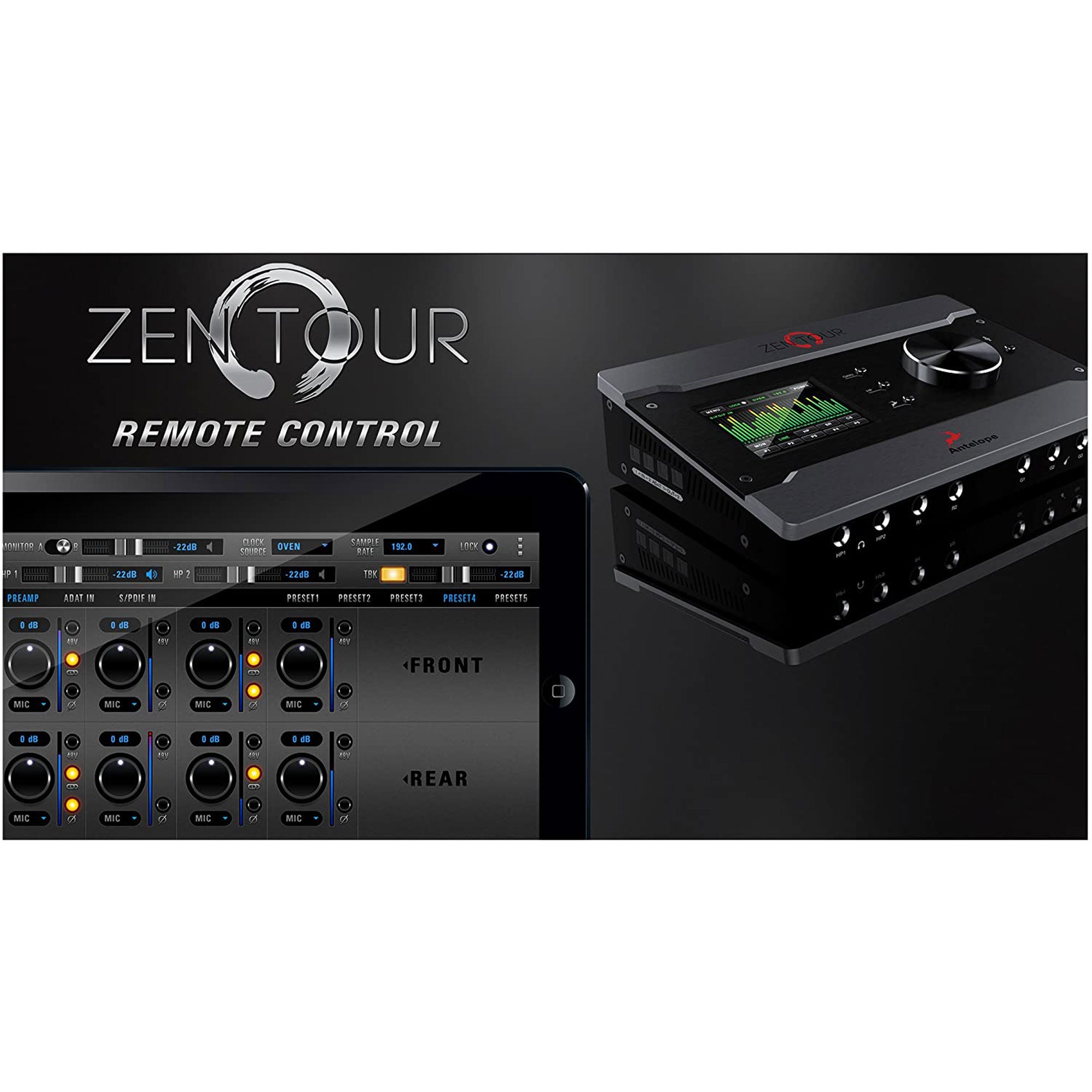Antelope Audio Zen Tour Synergy Core Thunderbolt 3 and USB Audio Interface