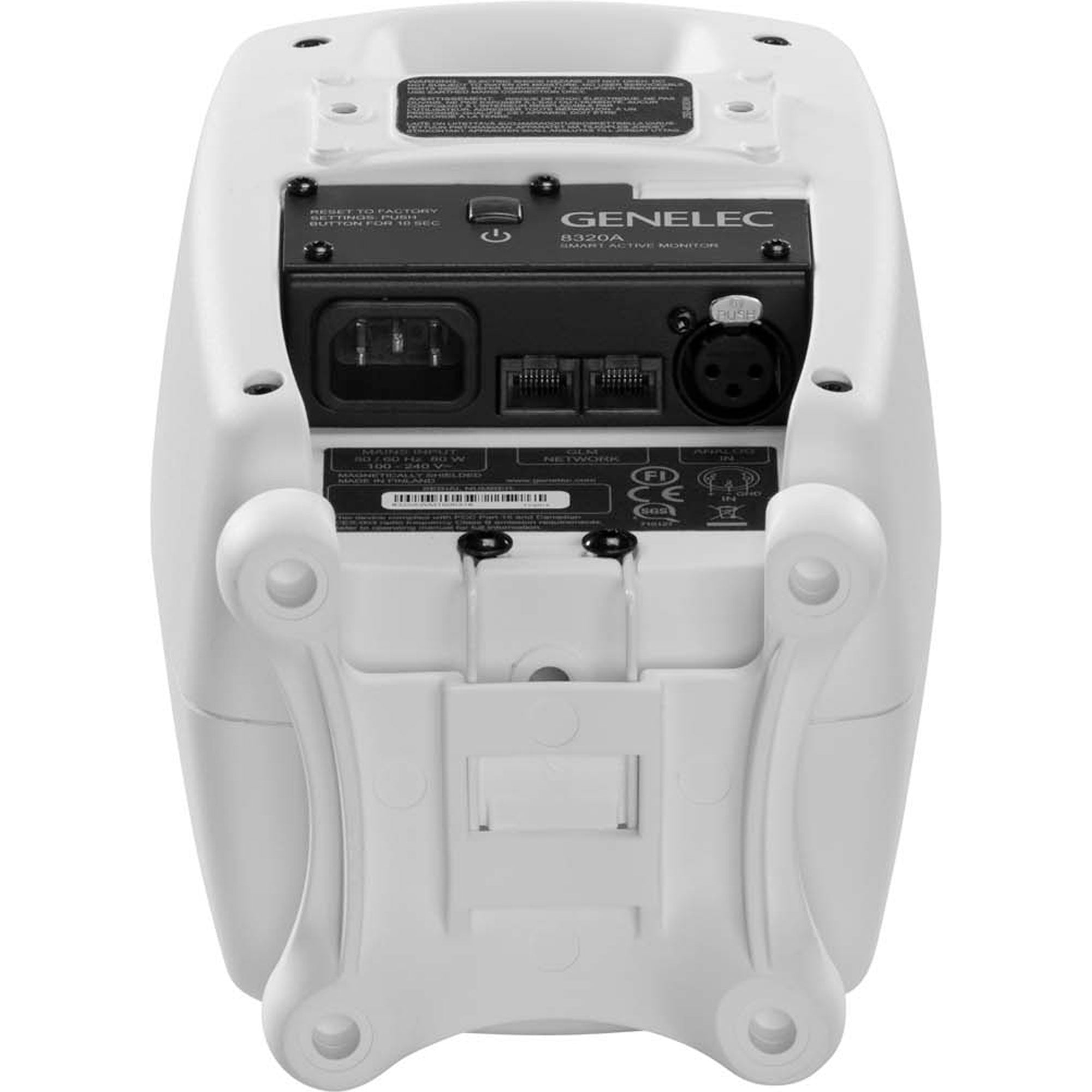 Genelec 8320A SAM Series Two-Way 4" Active Studio Monitor (Single, White)