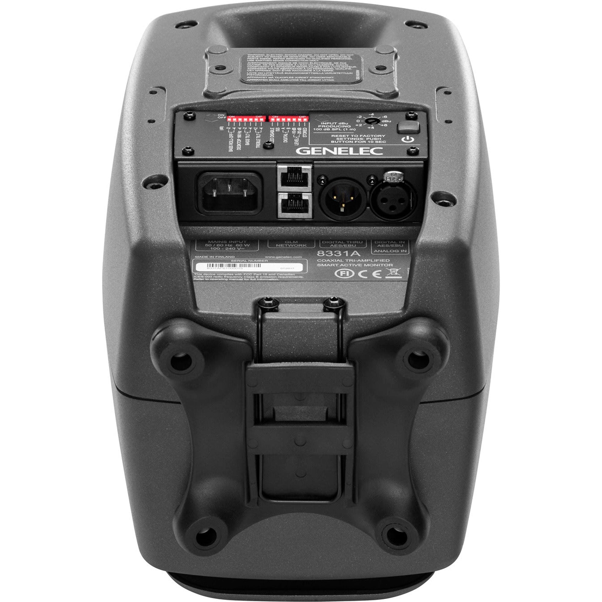 Genelec 8331A SAM Series Three-Way Coaxial Active Studio Monitor (Dark Grey)