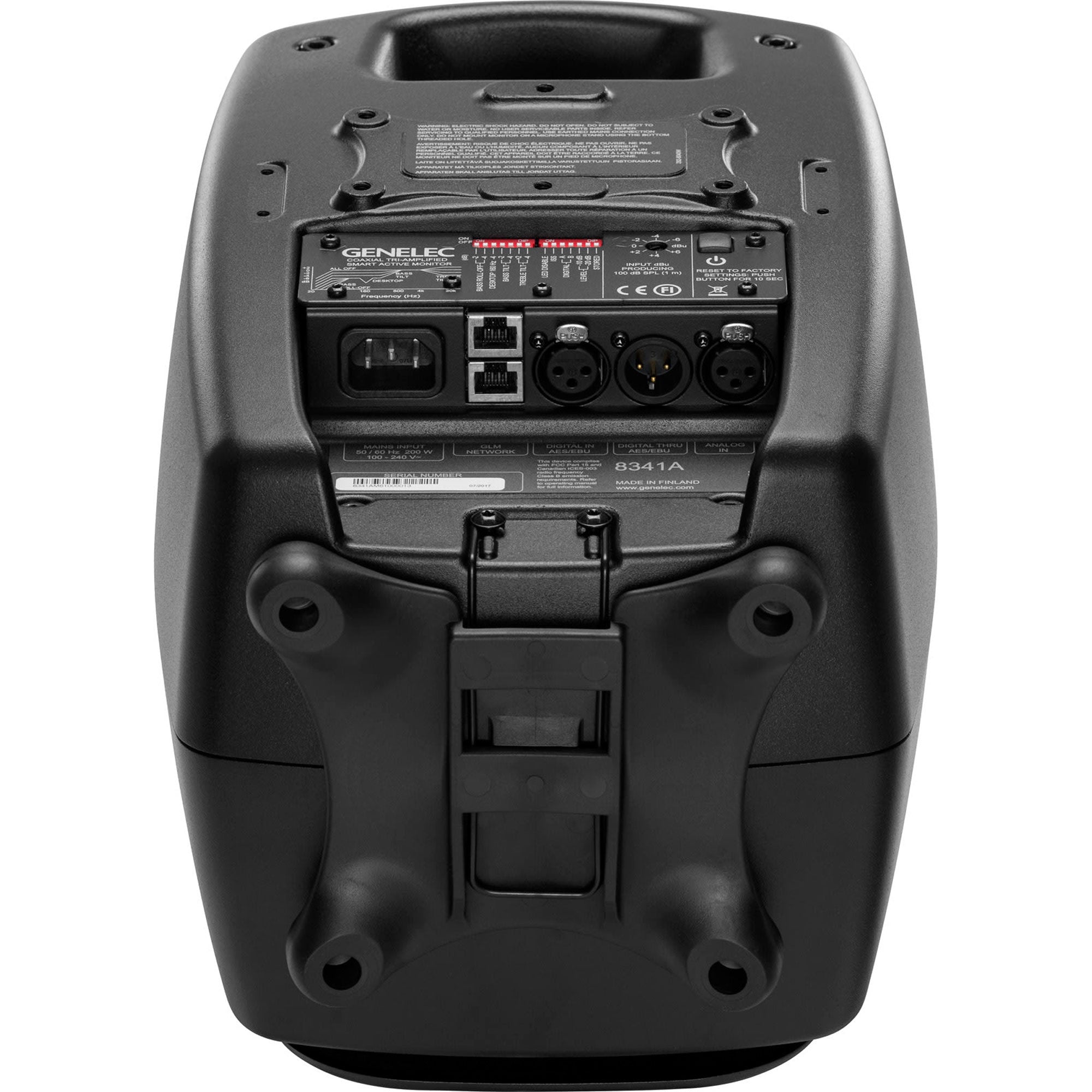 Genelec 8341A SAM Series Three-Way Coaxial Active Studio Monitor (Black)